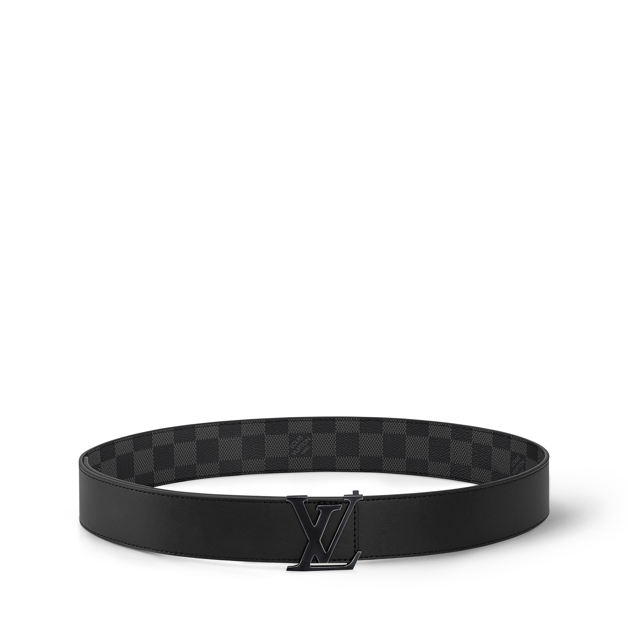 LV Initiales 40mm Reversible Belt Damier Graphite Canvas Herren Accessoires Gürtel | LOUIS VUITTON (Zoom)