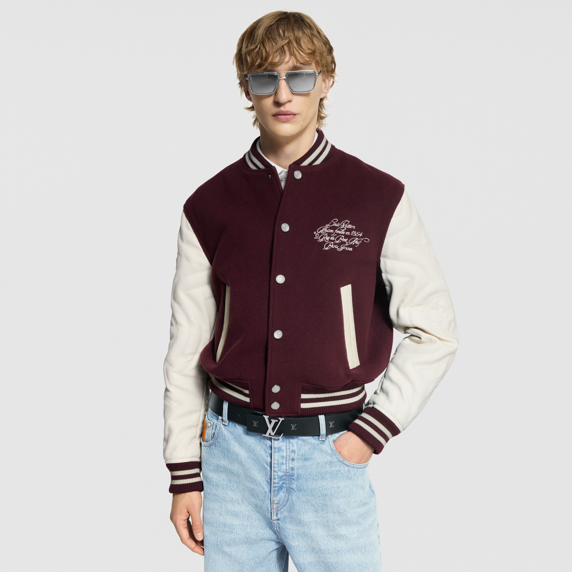 LV Initiales Blason Wendegürtel 40 mm  Herren Accessoires Gürtel | LOUIS VUITTON (Zoom)