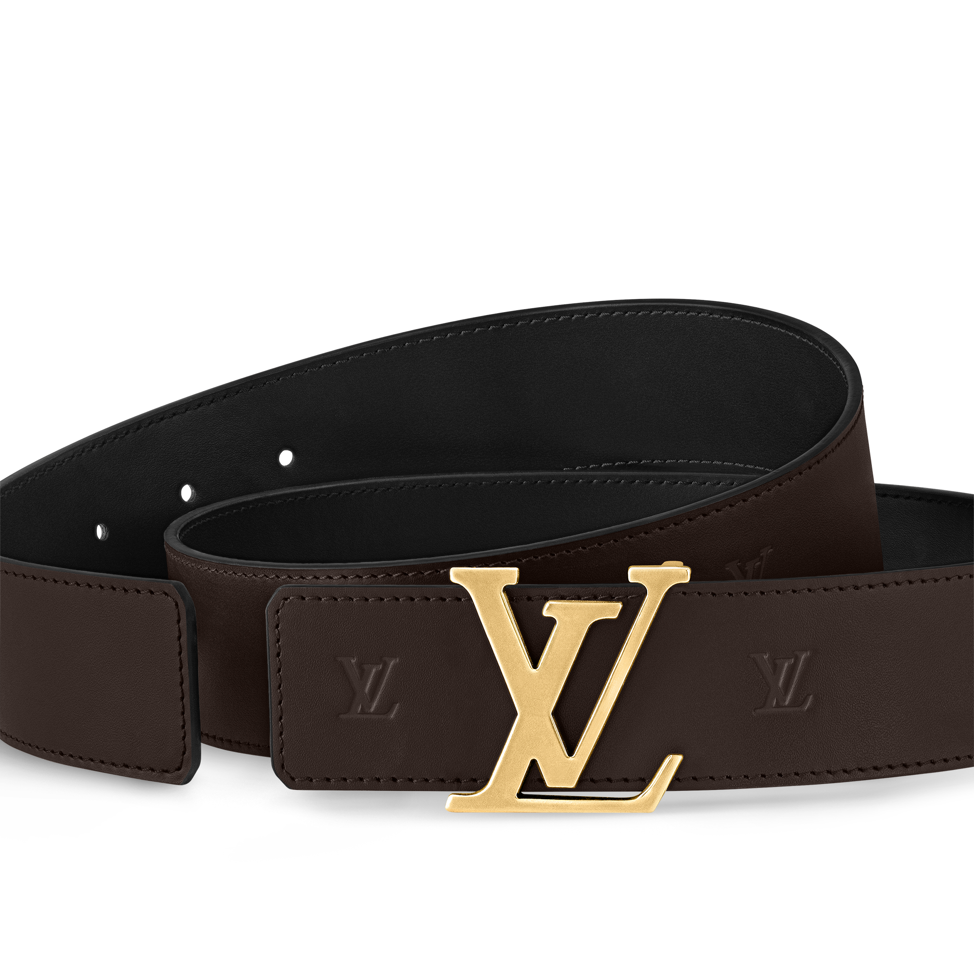 LV Initiales Blason Wendegürtel 40 mm  Herren Accessoires Gürtel | LOUIS VUITTON (Zoom)