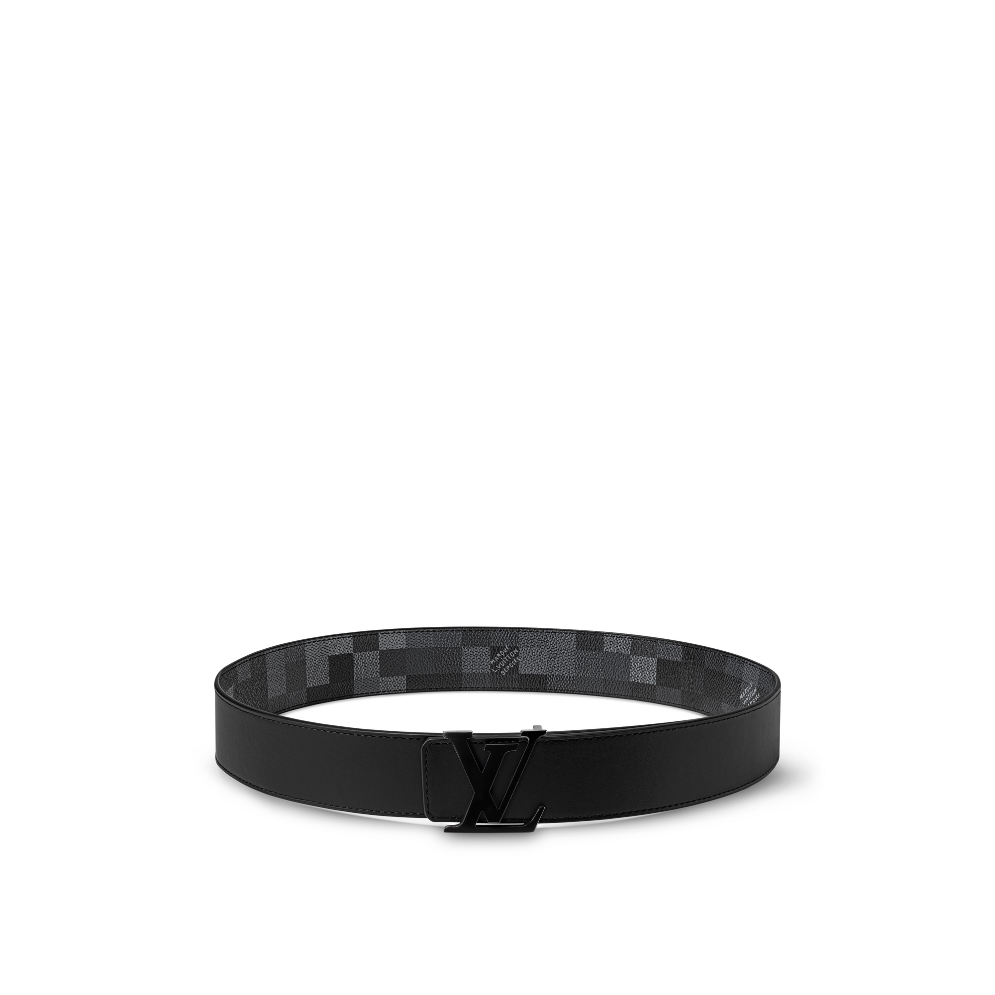 LV Initiales Damoflage Wendegürtel 40 mm D16 Herren Accessoires Gürtel | LOUIS VUITTON (Zoom)