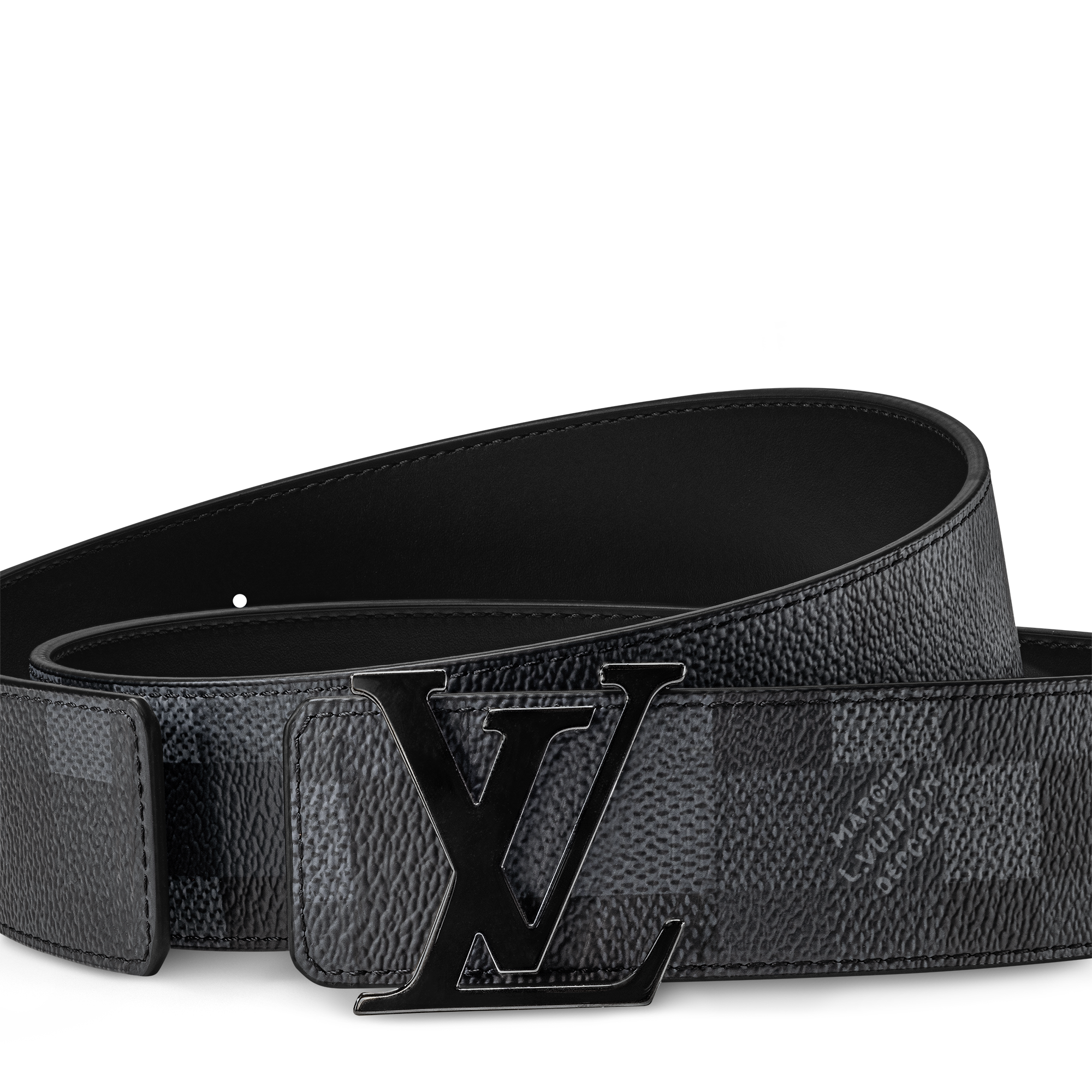 LV Initiales Damoflage Wendegürtel 40 mm D16 Herren Accessoires Gürtel | LOUIS VUITTON (Zoom)
