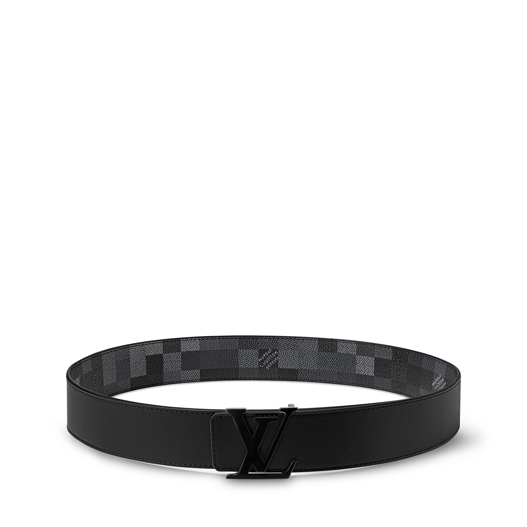 LV Initiales Damoflage Wendegürtel 40 mm D16 Herren Accessoires Gürtel | LOUIS VUITTON (Zoom)