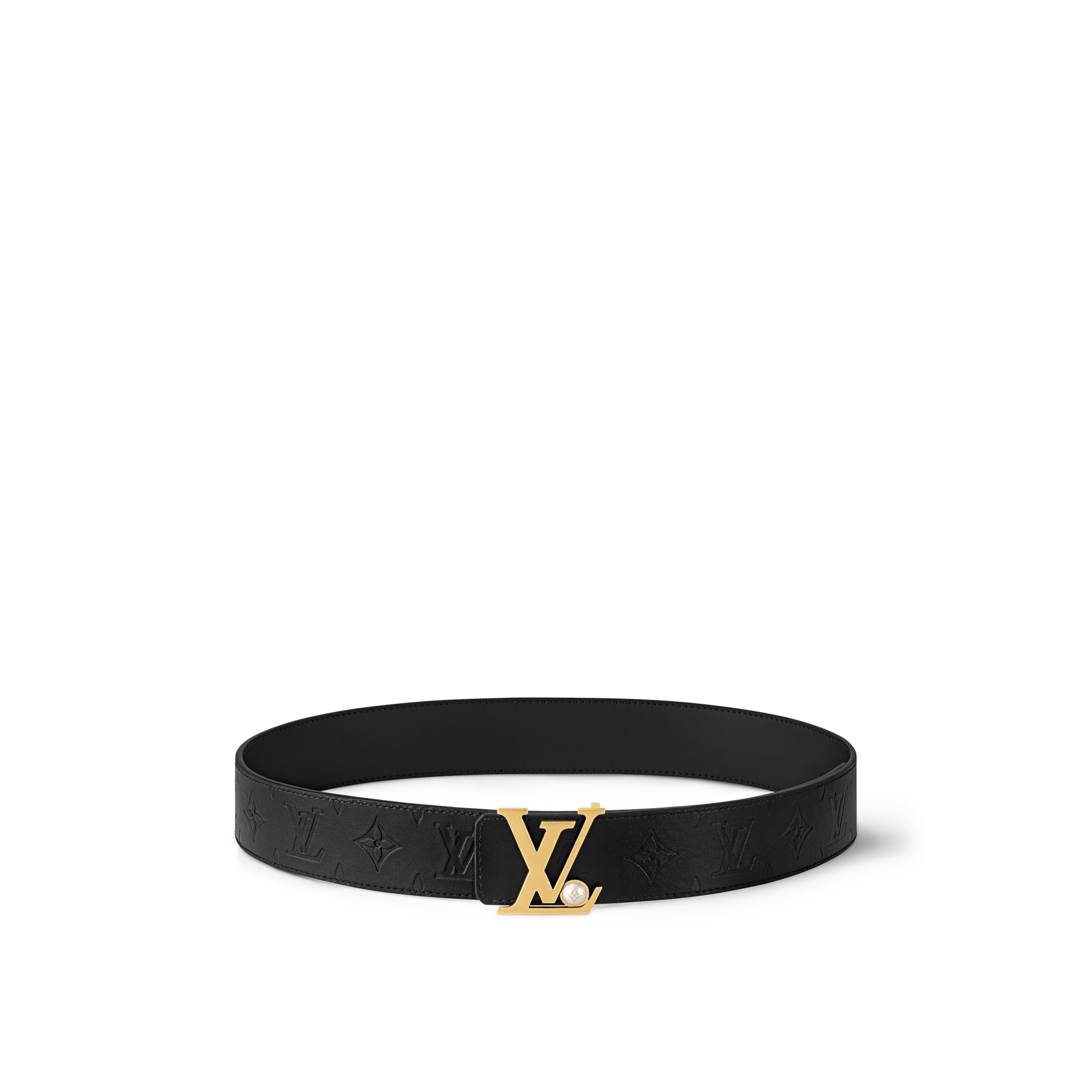 LV Initiales Pearls Wendegürtel 40 mm  Herren Accessoires Gürtel | LOUIS VUITTON (Zoom)