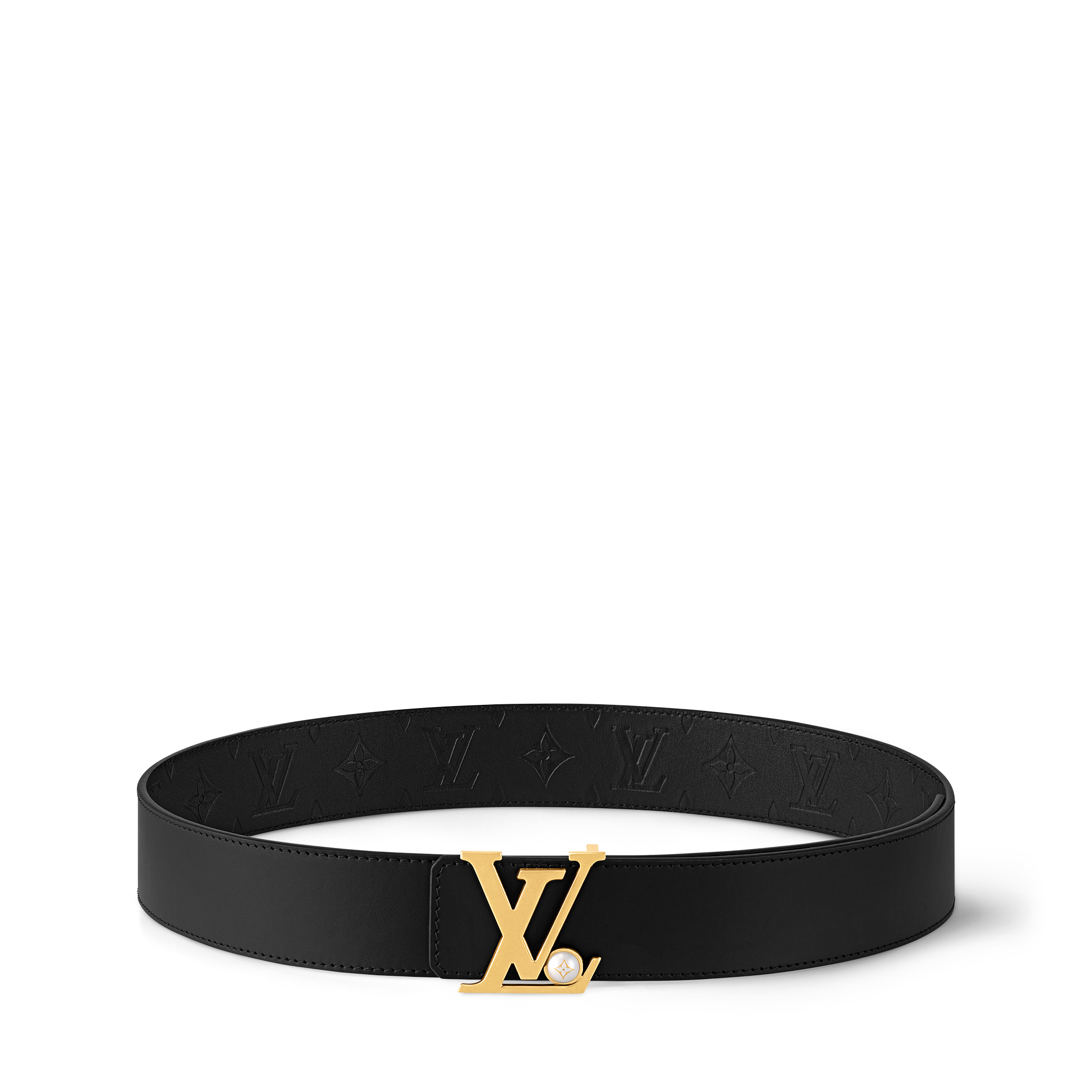 LV Initiales Pearls Wendegürtel 40 mm  Herren Accessoires Gürtel | LOUIS VUITTON (Zoom)