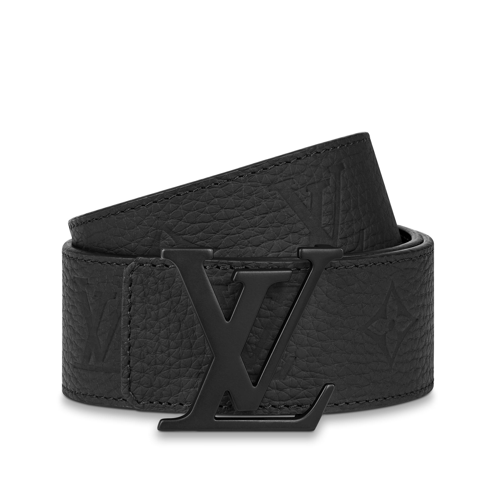 LV Initiales Wendegürtel 40 mm Taurillon Monogram - Accessoires 
