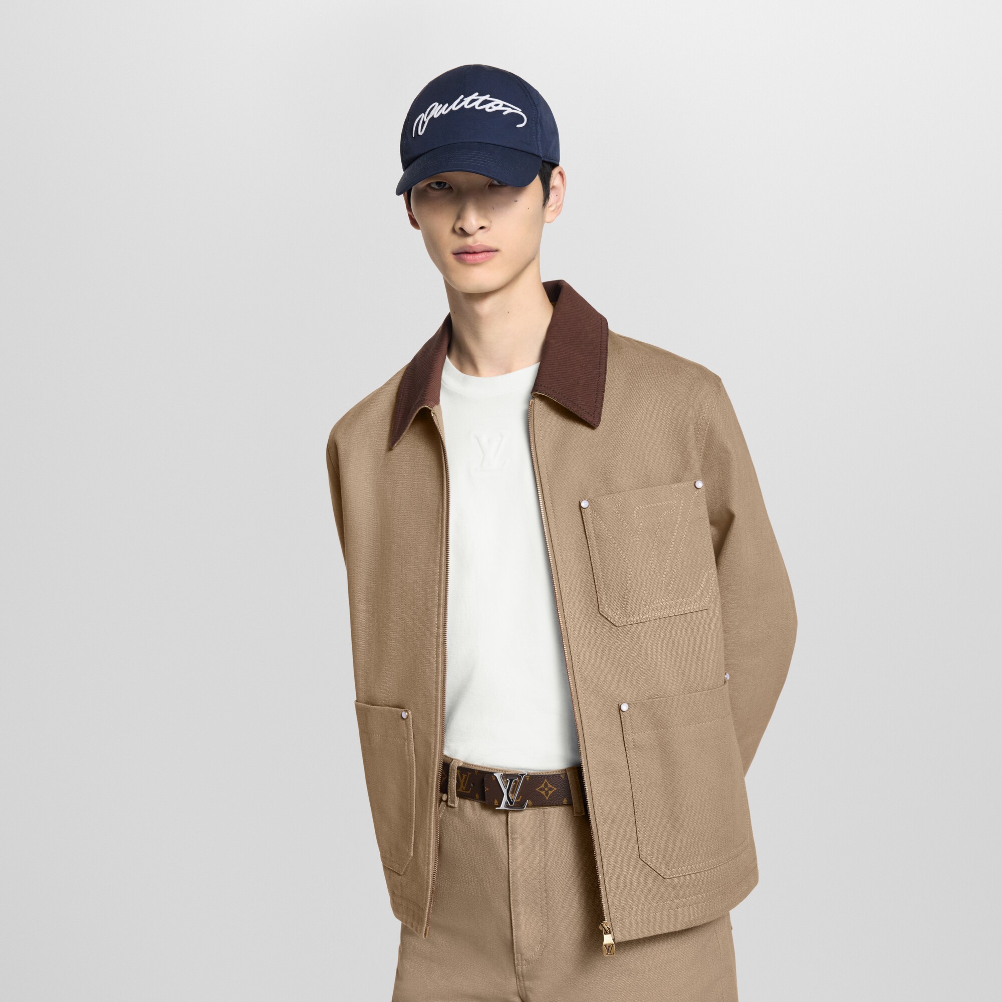 LV Initiales Wendegürtel 35 mm  Geschenkideen zum Fest Festliche Geschenke für Herren } | LOUIS VUITTON (Zoom)