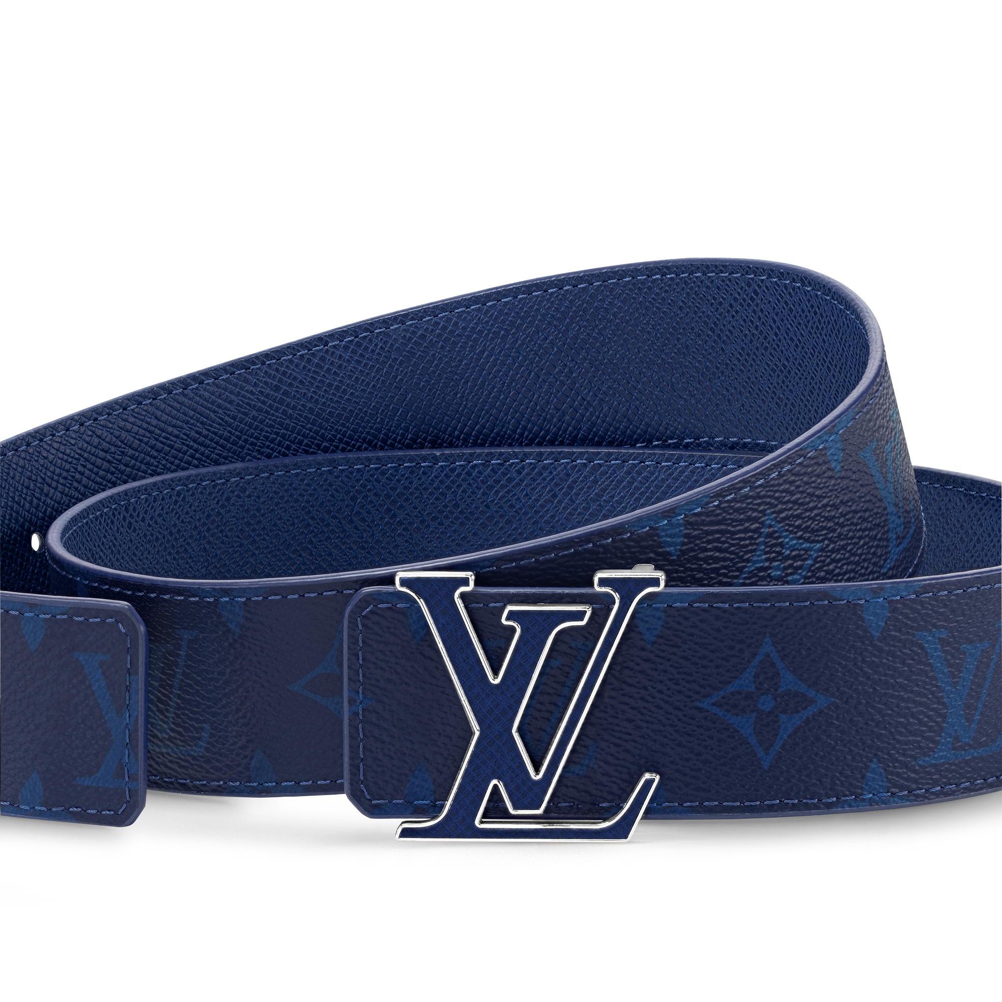 LV Initiales Wendegürtel 40 mm Taigarama Herren Accessoires Gürtel | LOUIS VUITTON (Zoom)