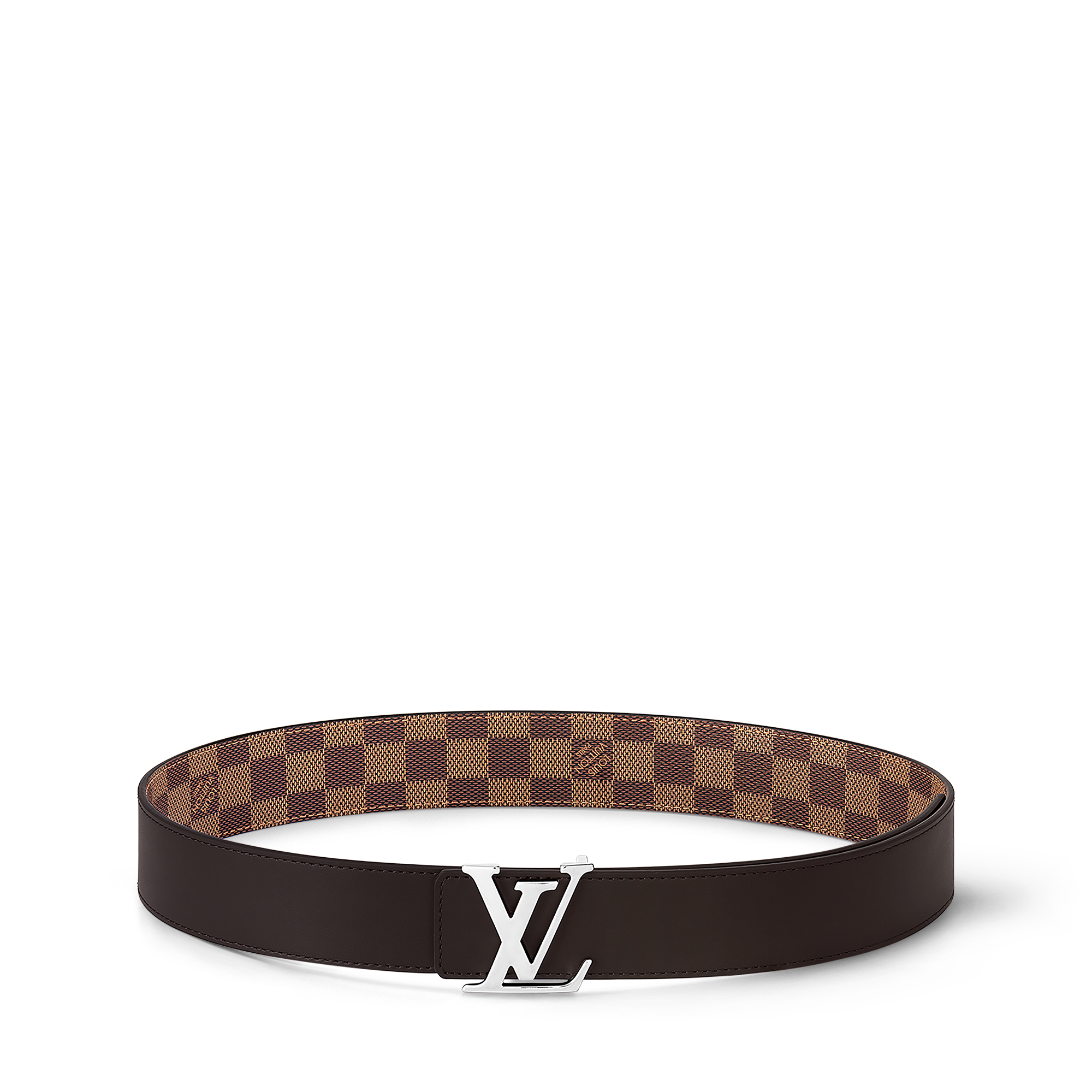 LV Initiales Wendegürtel 40 mm Damier Graphite Canvas Herren Accessoires Gürtel | LOUIS VUITTON (Zoom)