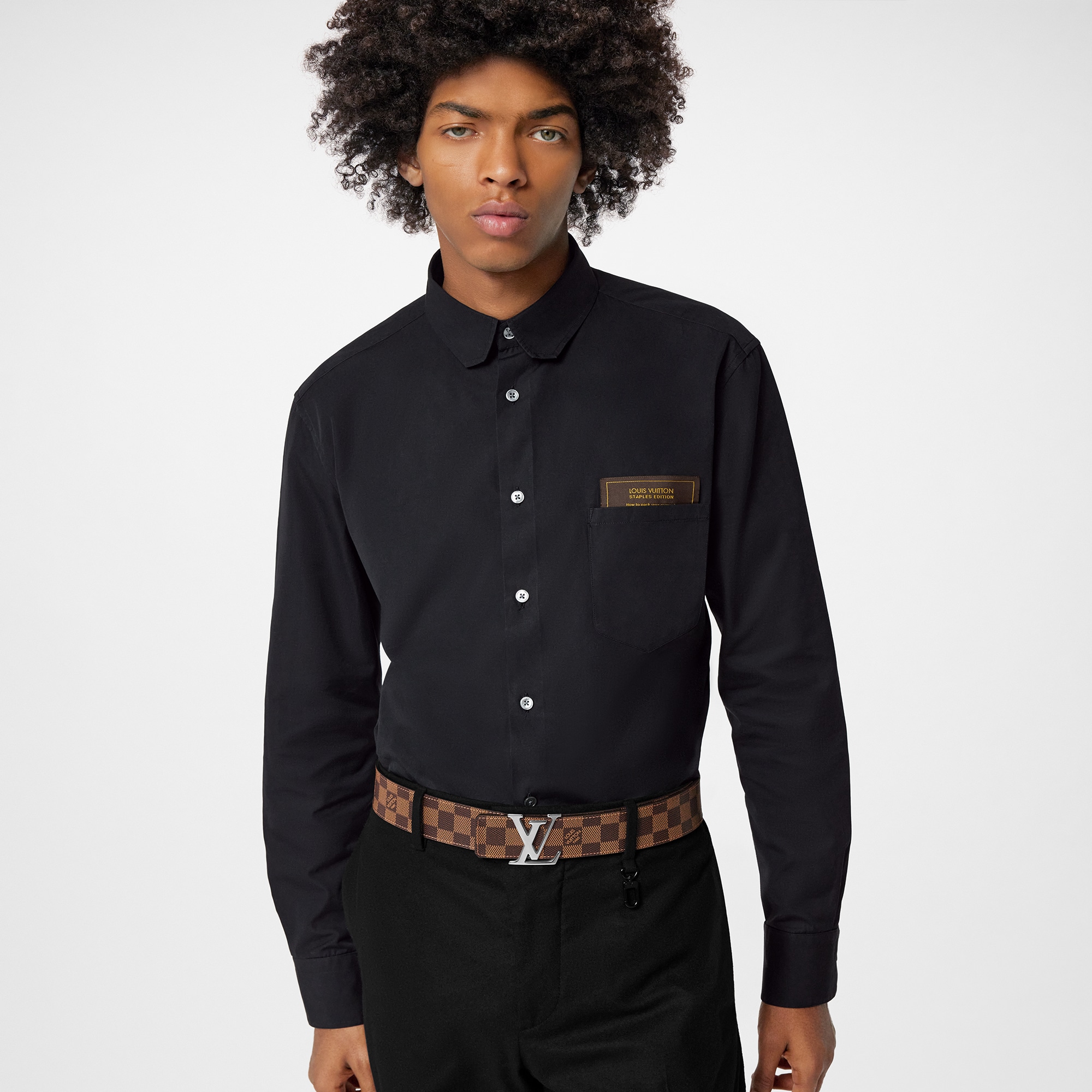 LV Initiales Wendegürtel 40 mm Damier Graphite Canvas Herren Accessoires Gürtel | LOUIS VUITTON (Zoom)