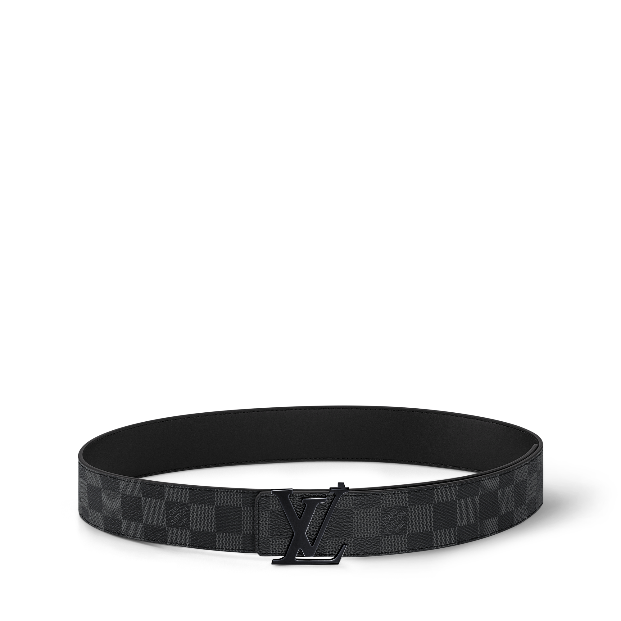 LV Initiales Wendegürtel 40 mm Damier Graphite Canvas Herren Accessoires Gürtel | LOUIS VUITTON (Zoom)