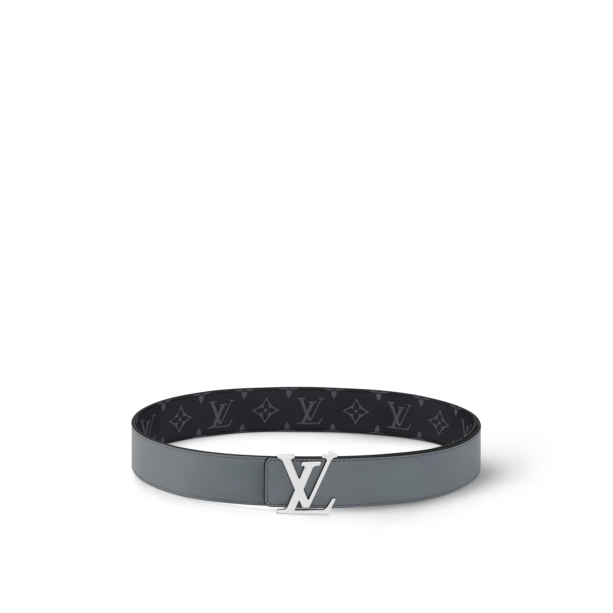 LV Initiales Wendegürtel 40 mm Monogram Eclipse Canvas Herren Accessoires Gürtel | LOUIS VUITTON (Zoom)