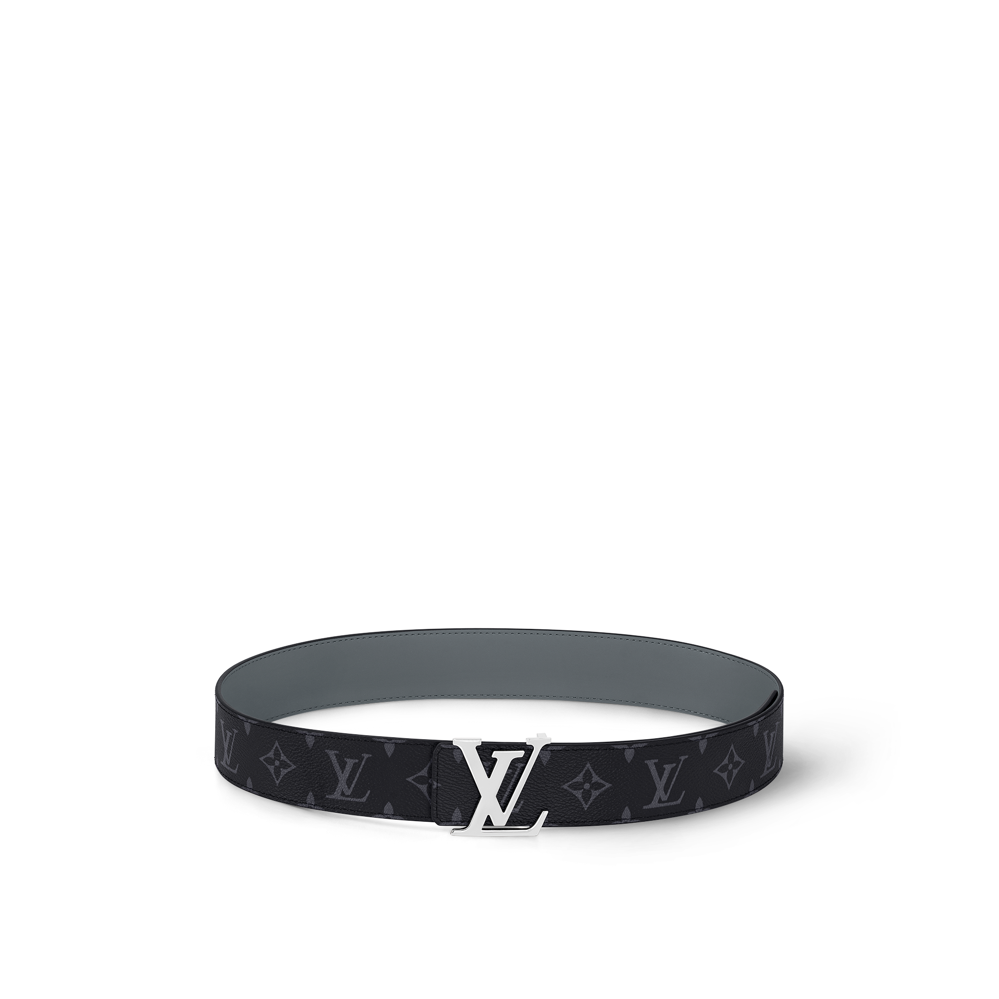 LV Initiales Wendegürtel 40 mm Monogram Eclipse Canvas Herren Accessoires Gürtel | LOUIS VUITTON (Zoom)