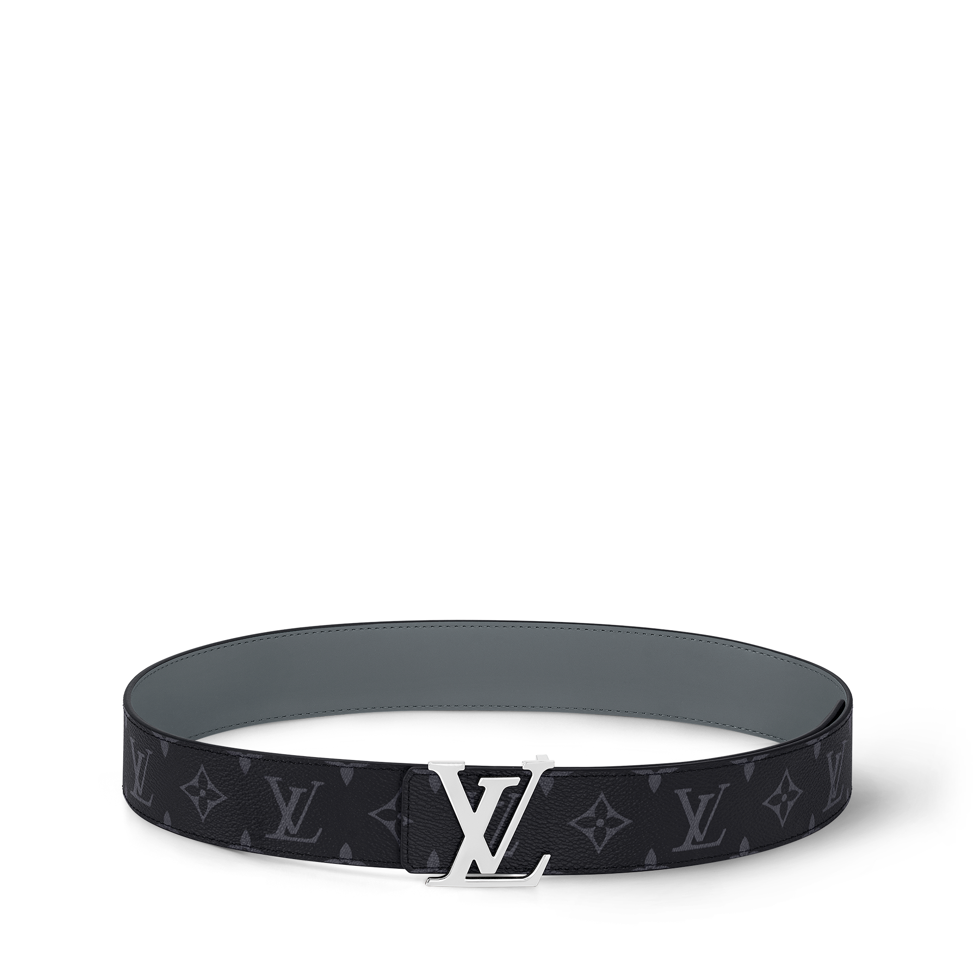 LV Initiales Wendegürtel 40 mm Monogram Eclipse Canvas Herren Accessoires Gürtel | LOUIS VUITTON (Zoom)