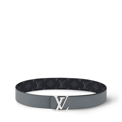 LV Initiales Wendegürtel 40 mm Monogram Eclipse Canvas Herren Accessoires Gürtel | LOUIS VUITTON (Zoom)