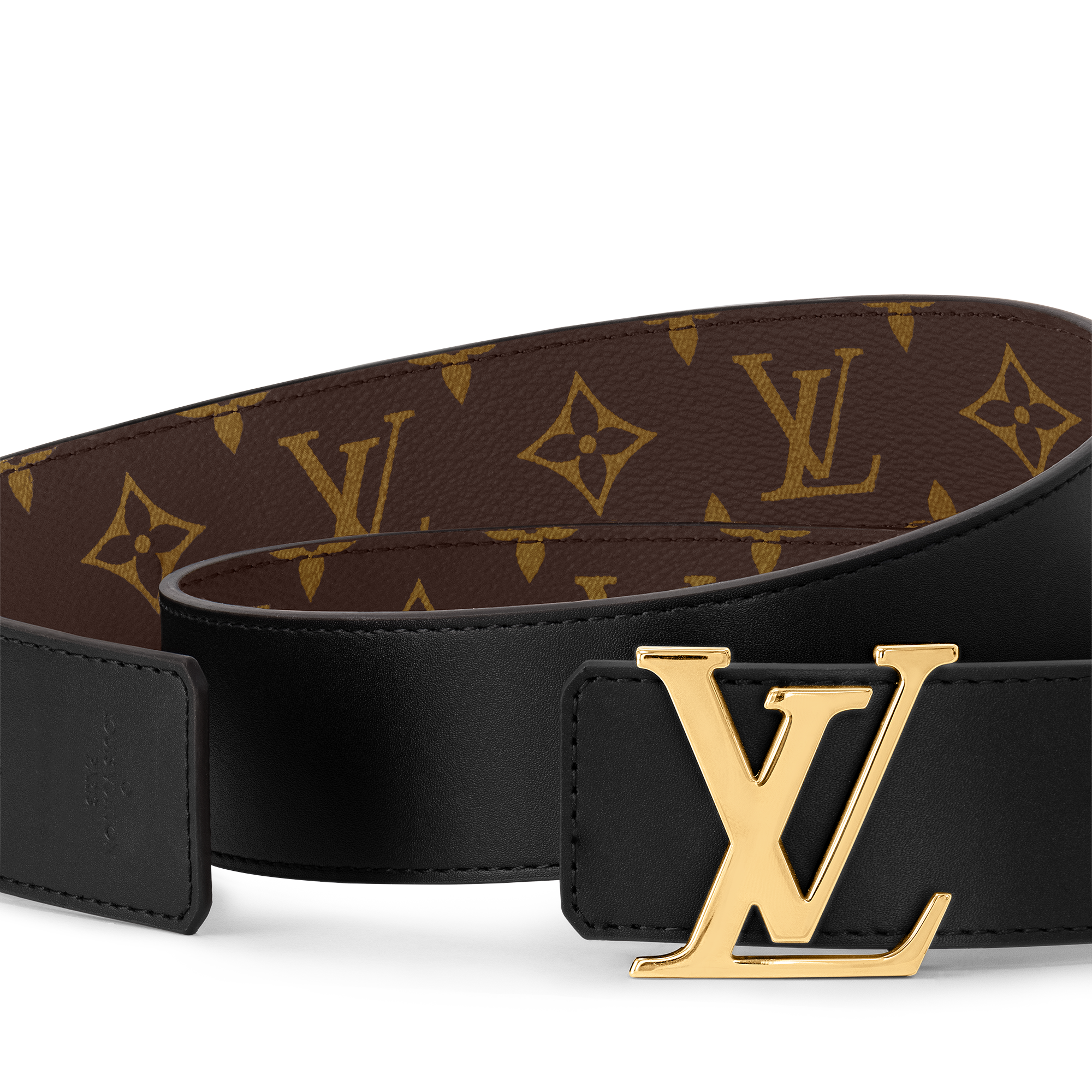 LV Initiales Wendegürtel 40 mm Monogram Canvas Damen Accessoires Gürtel | LOUIS VUITTON (Zoom)