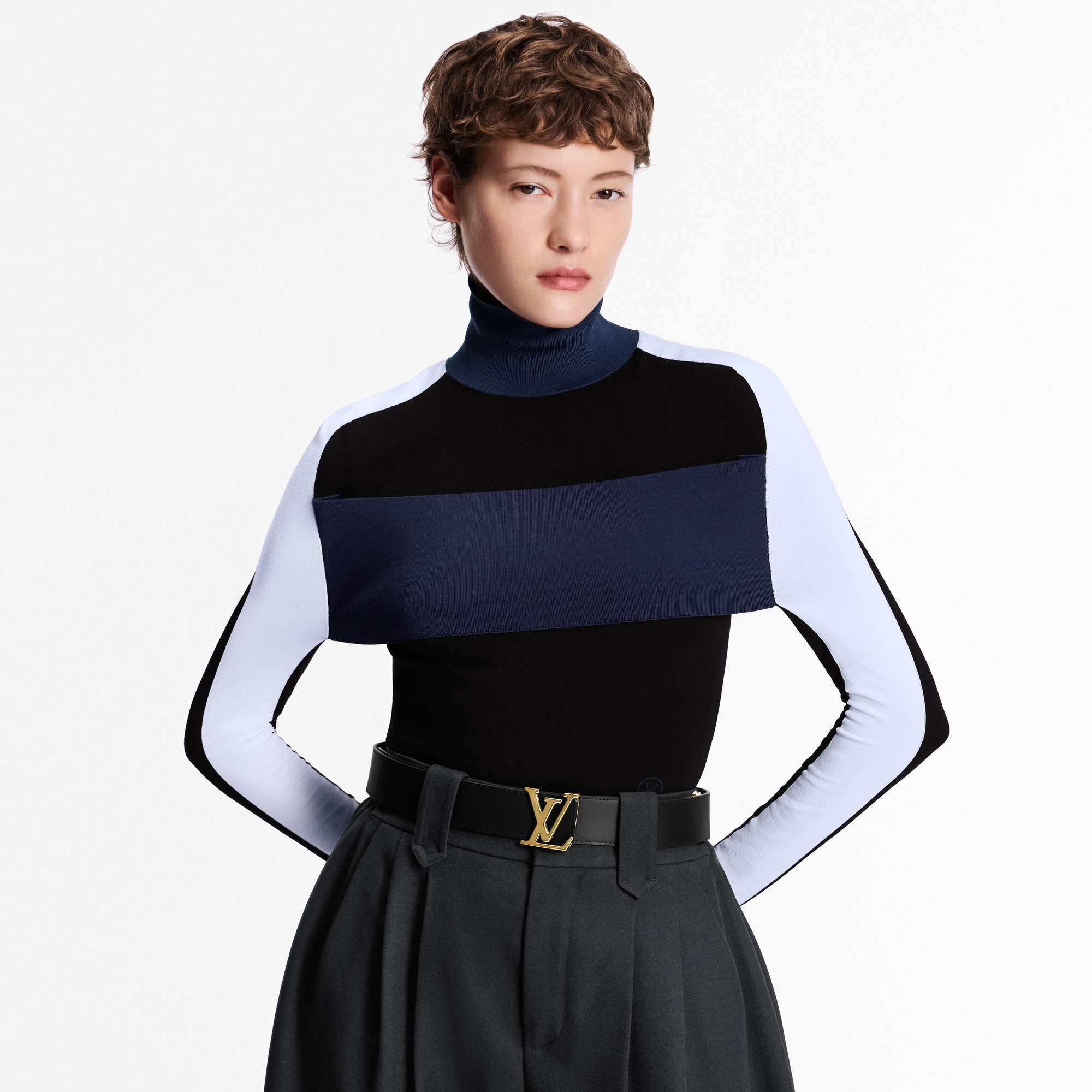 LV Initiales Wendegürtel 40 mm Monogram Canvas Damen Accessoires Gürtel | LOUIS VUITTON (Zoom)