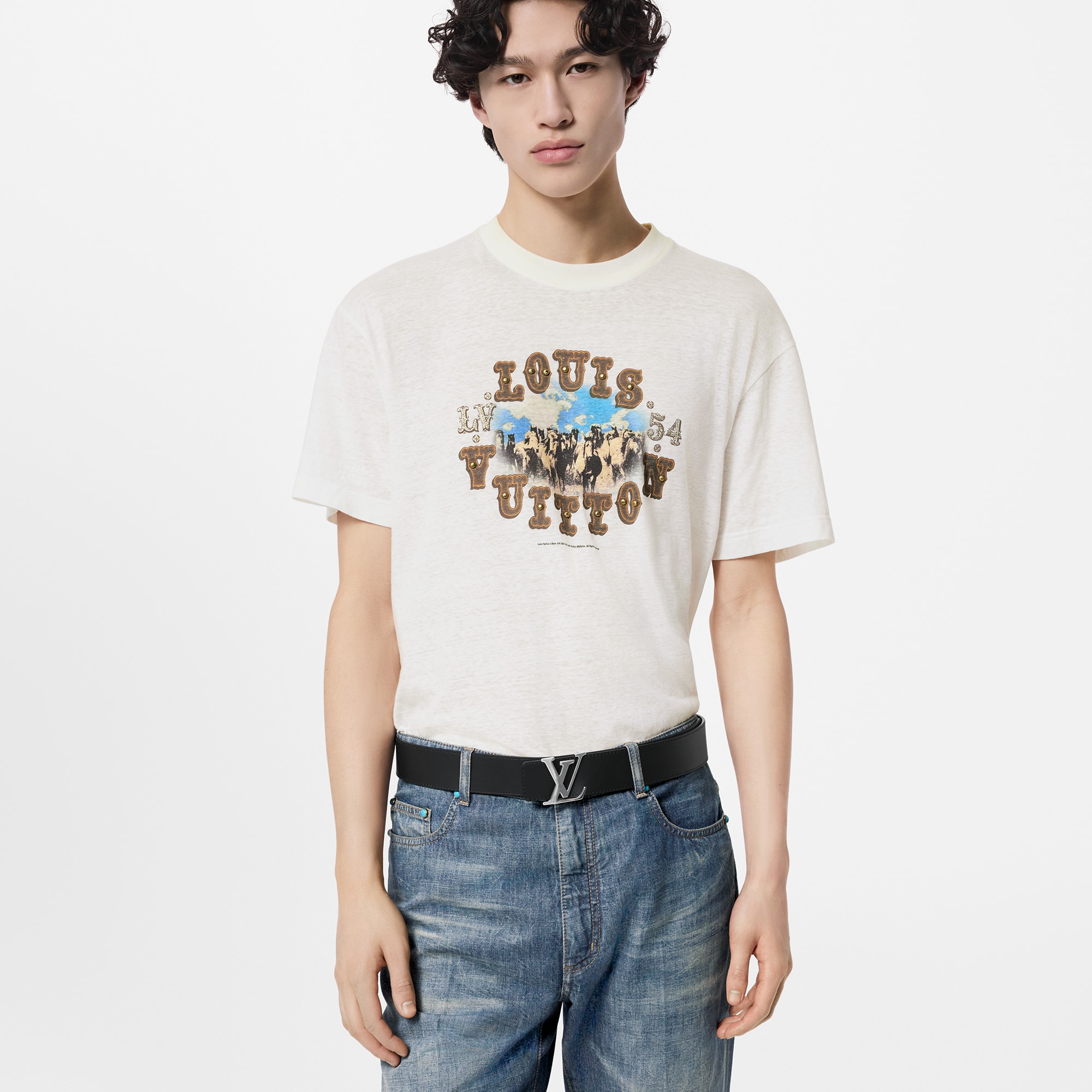 LV Initiales Wendegürtel 40 mm  Herren Accessoires Gürtel | LOUIS VUITTON (Zoom)