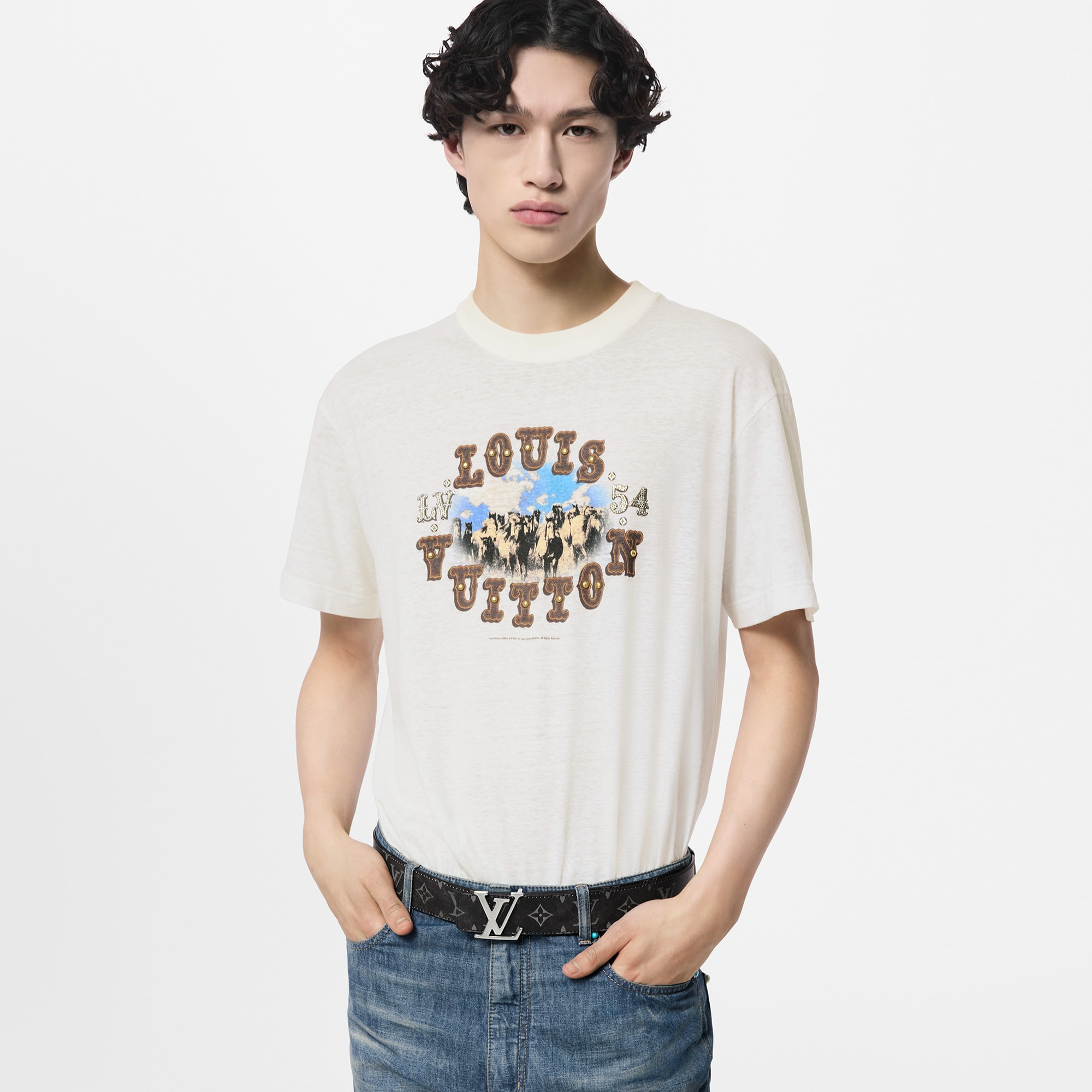 LV Initiales Wendegürtel 40 mm  Herren Accessoires Gürtel | LOUIS VUITTON (Zoom)