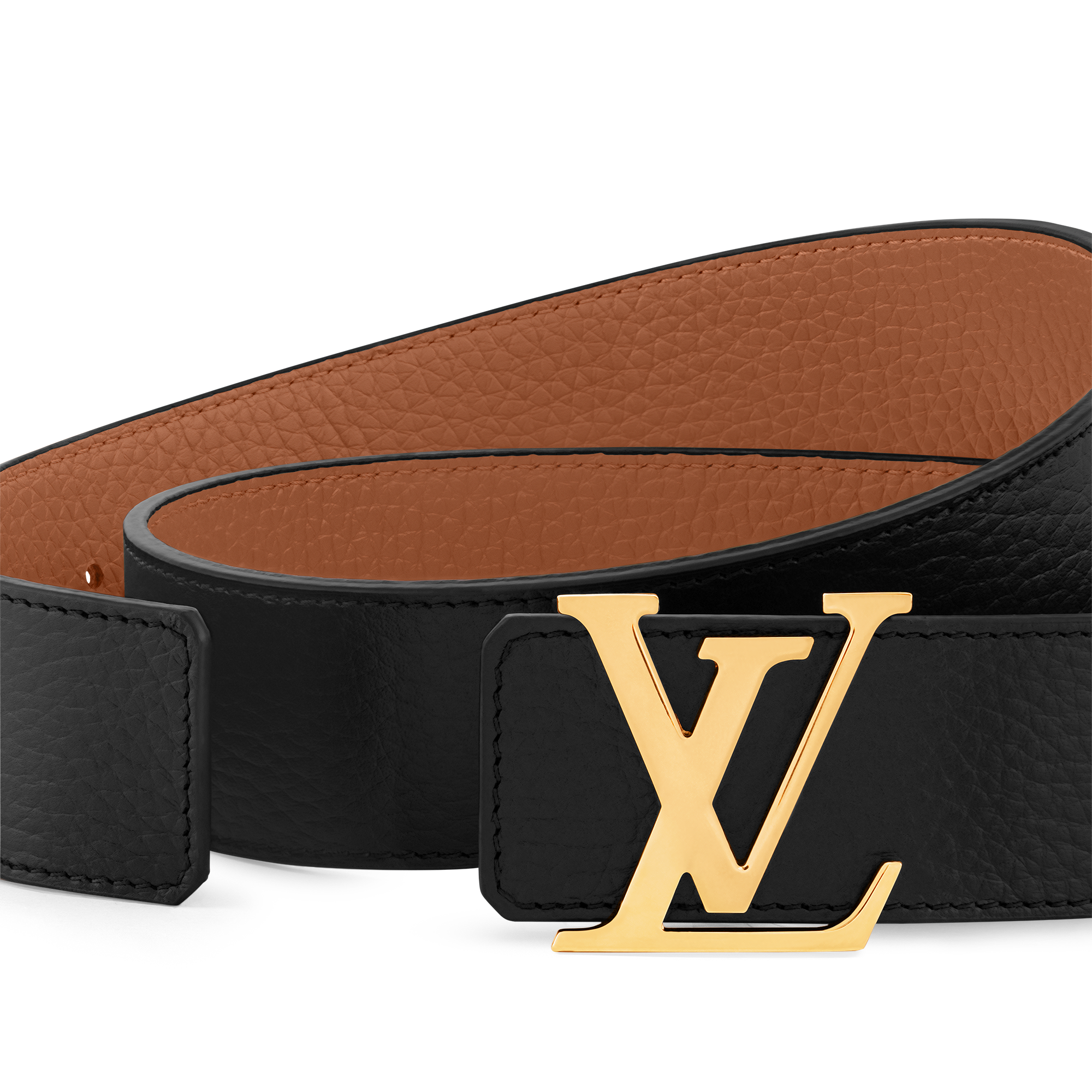 LV Initiales Wendegürtel 40 mm Taurillon Leder Herren Accessoires Gürtel | LOUIS VUITTON (Zoom)