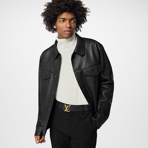 LV Initiales Wendegürtel 40 mm Taurillon Leder Herren Accessoires Gürtel | LOUIS VUITTON (Zoom)