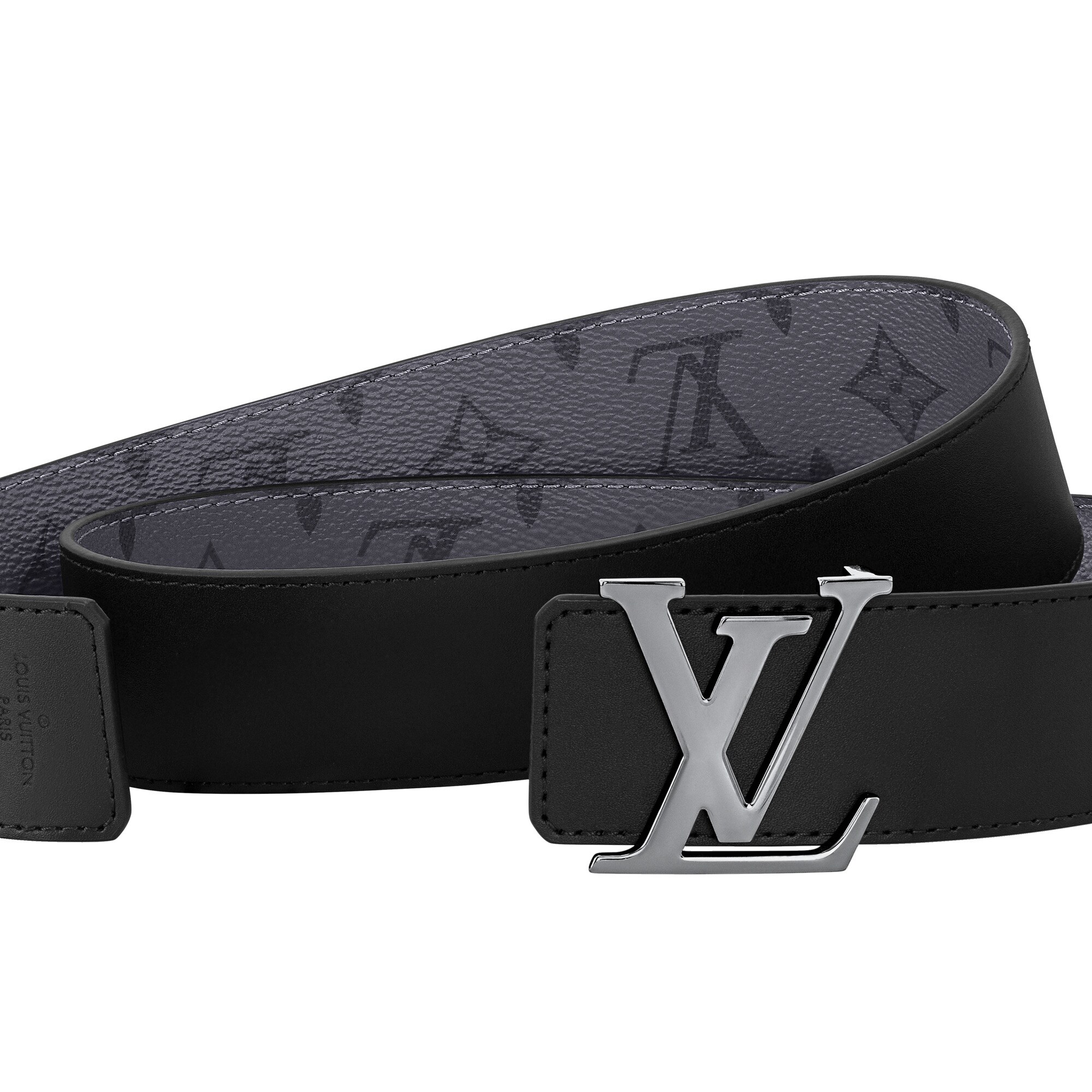 LV Initials Wendegürtel 40 mm Monogram Eclipse Reverse Herren Accessoires Gürtel | LOUIS VUITTON (Zoom)