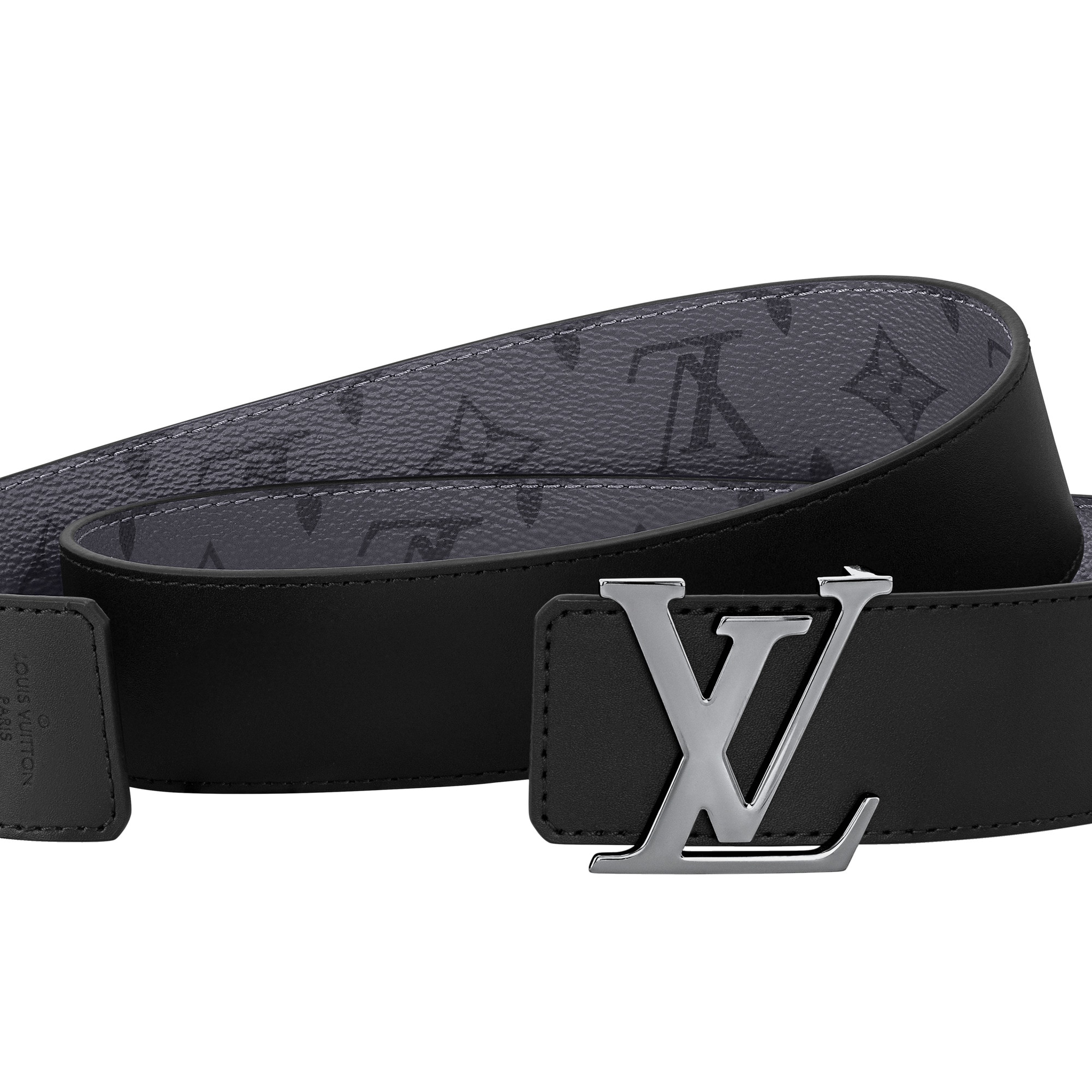 LV Initials Wendegürtel 40 mm Monogram Eclipse Reverse Herren Accessoires Gürtel | LOUIS VUITTON (Zoom)