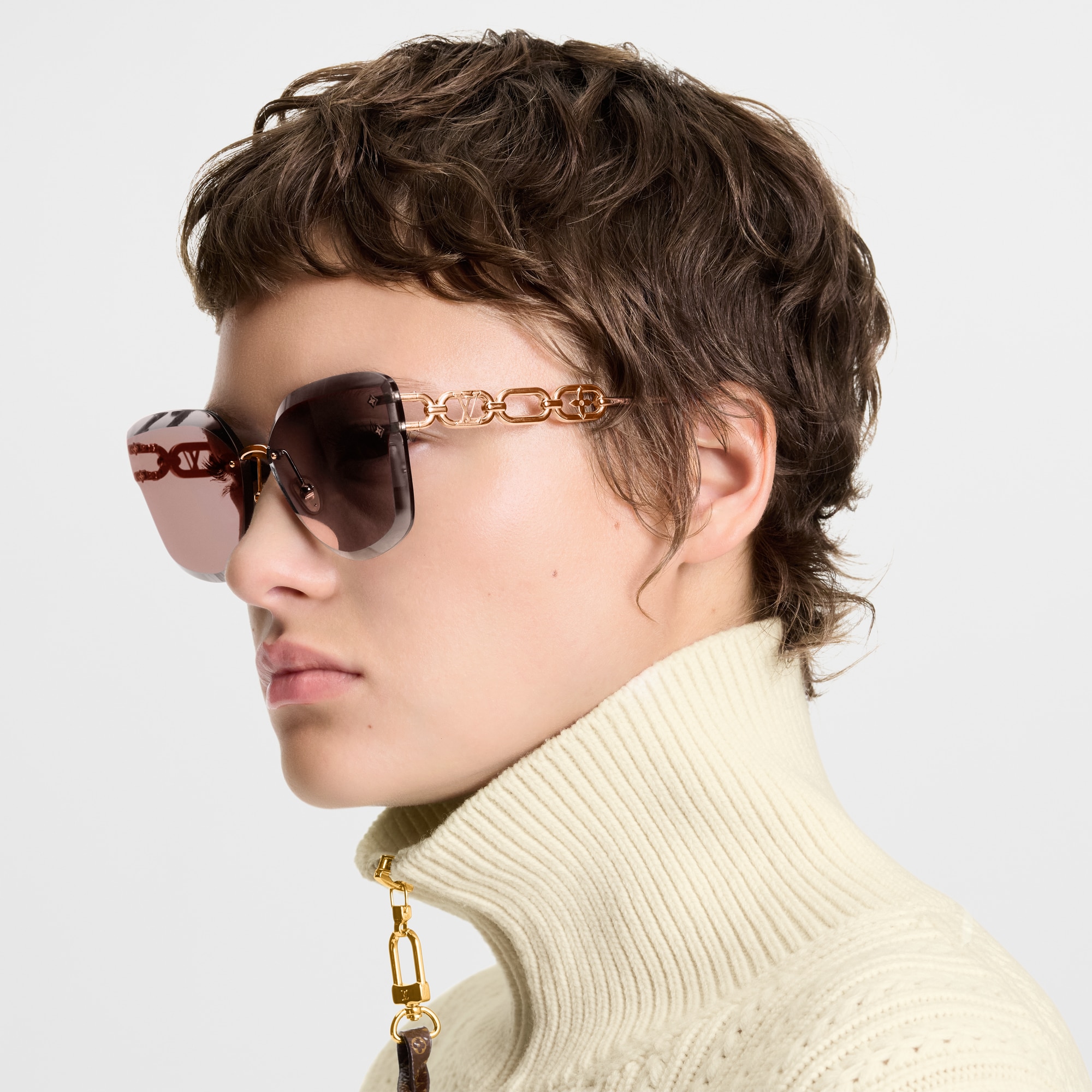 LV Jewel Cat Eye Sonnenbrille S00 Damen Accessoires Sonnenbrillen | LOUIS VUITTON (Zoom)