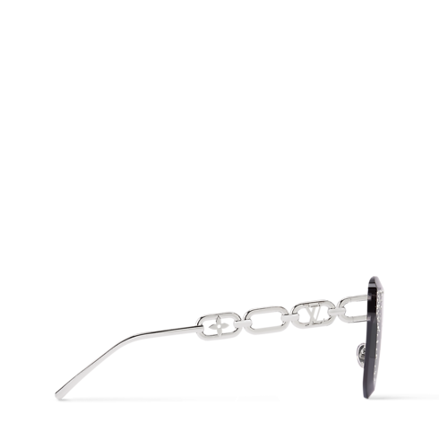 LV Jewel Frosted Sonnenbrille S00 Damen Accessoires Brillen | LOUIS VUITTON (Zoom)