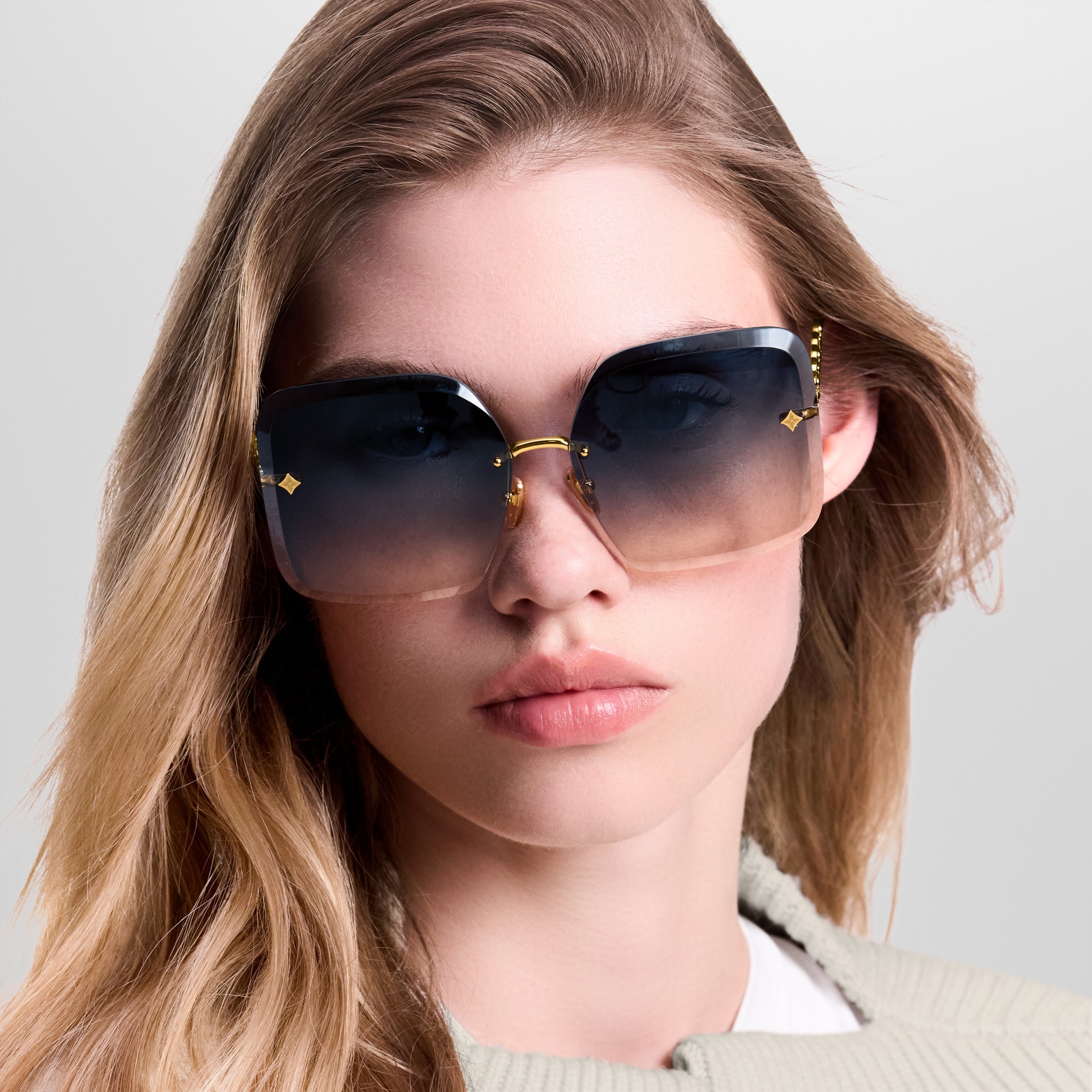 LV Jewel Square Sonnenbrille S00 Damen Accessoires Sonnenbrillen | LOUIS VUITTON (Zoom)