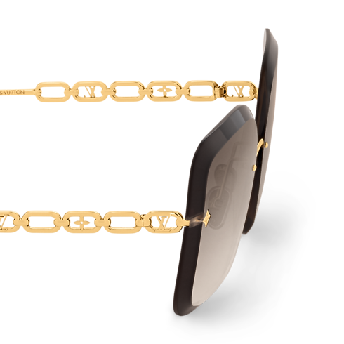 LV Jewel Square Sonnenbrille S00 Damen Accessoires Sonnenbrillen | LOUIS VUITTON (Zoom)