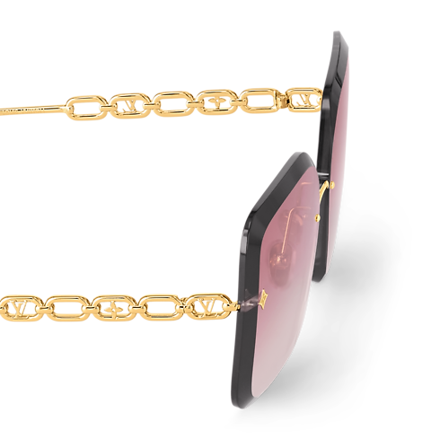 LV Jewel Square Sonnenbrille S00 Damen Accessoires Sonnenbrillen | LOUIS VUITTON (Zoom)