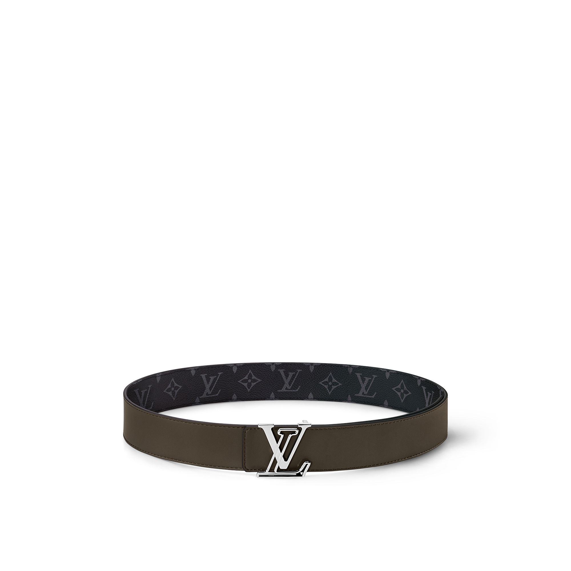 LV Line Wendegürtel 40 mm Monogram Eclipse Canvas - Accessoires 