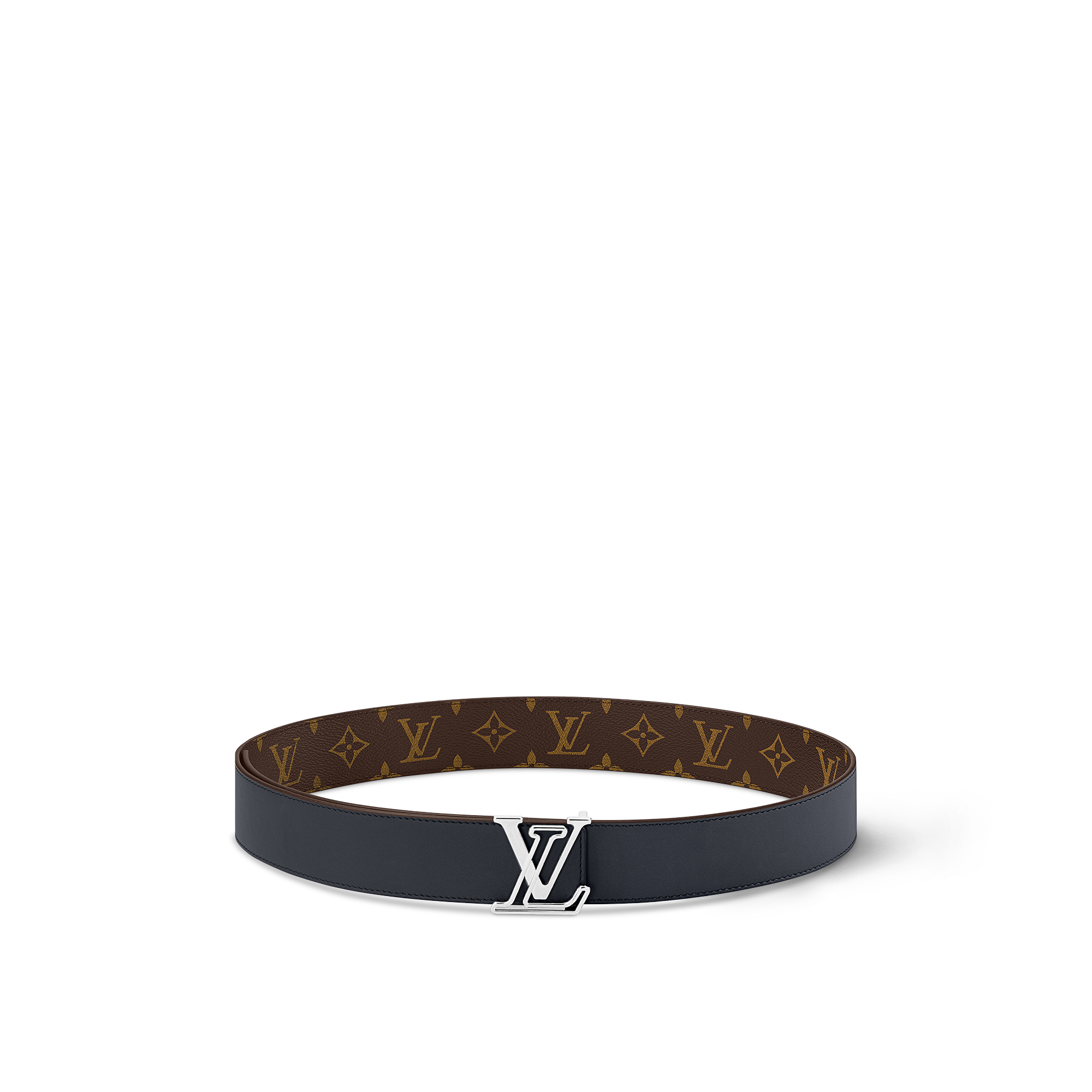 LV Line Wendegürtel 40 mm Monogram Canvas Herren Accessoires Gürtel | LOUIS VUITTON (Zoom)