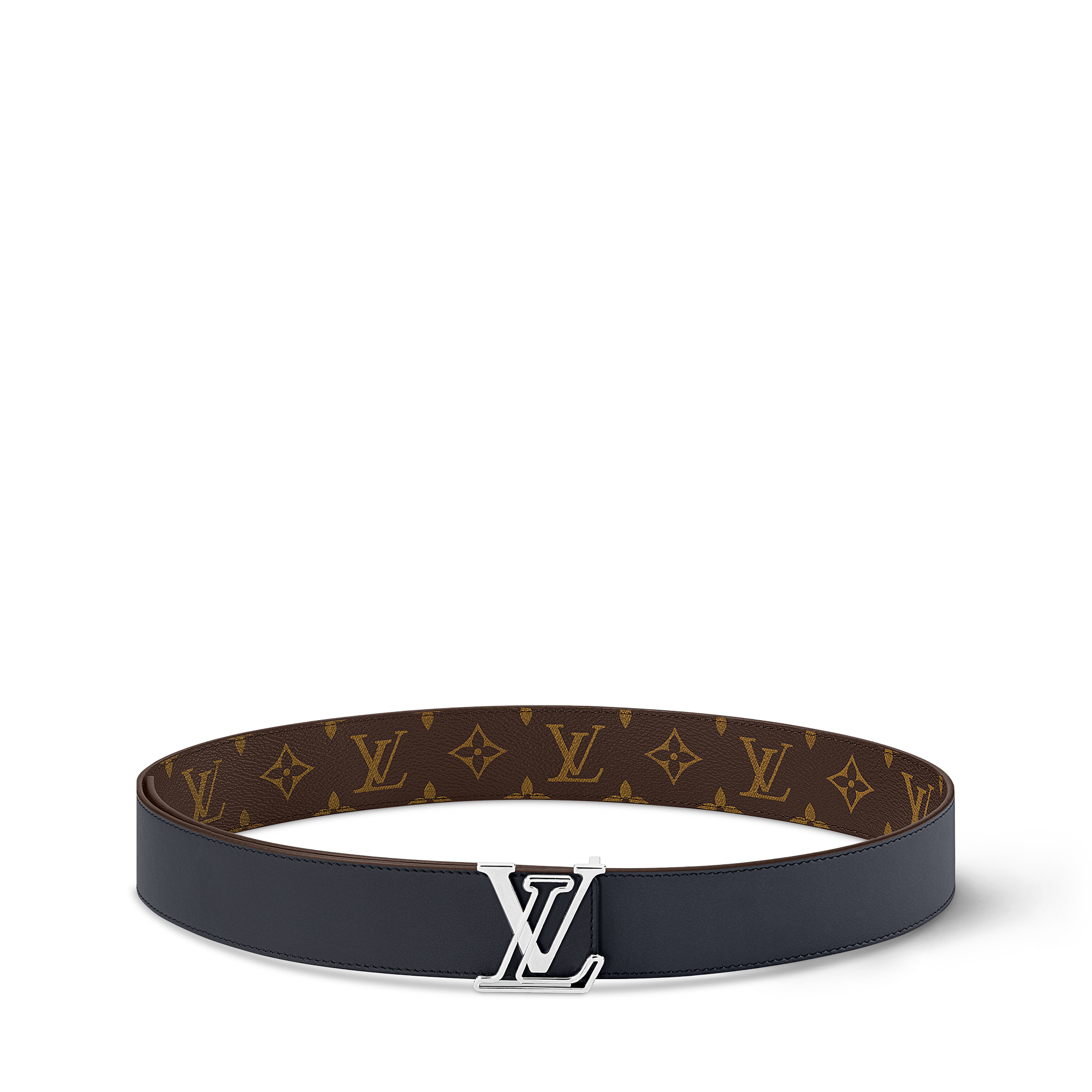 LV Line Wendegürtel 40 mm Monogram Canvas Herren Accessoires Gürtel | LOUIS VUITTON (Zoom)