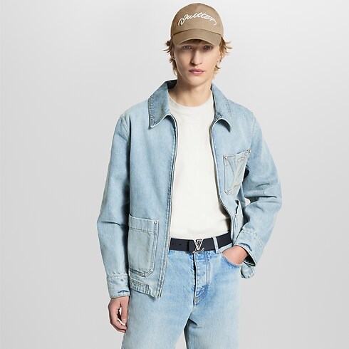 LV Line Wendegürtel 40 mm Monogram Canvas Herren Accessoires Gürtel | LOUIS VUITTON (Zoom)