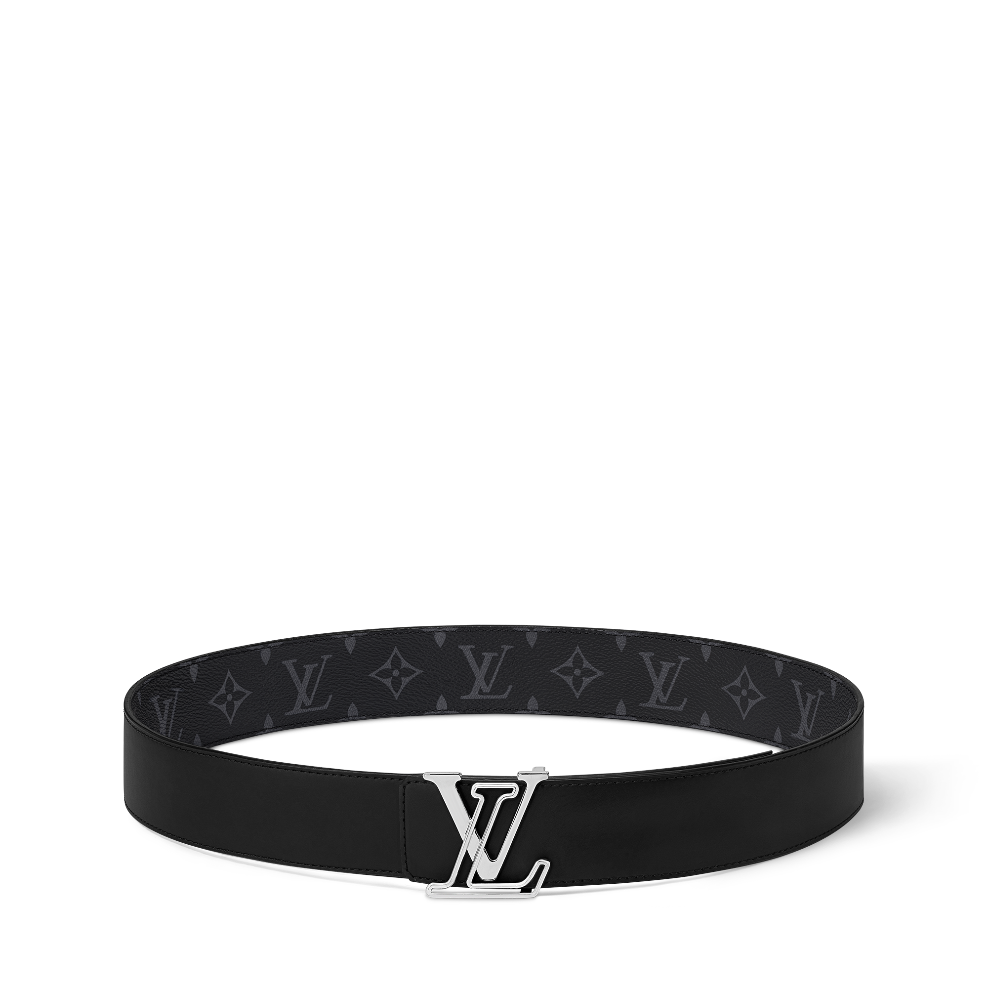 LV Line Wendegürtel 40 mm Monogram Eclipse Canvas Herren Accessoires Gürtel | LOUIS VUITTON (Zoom)