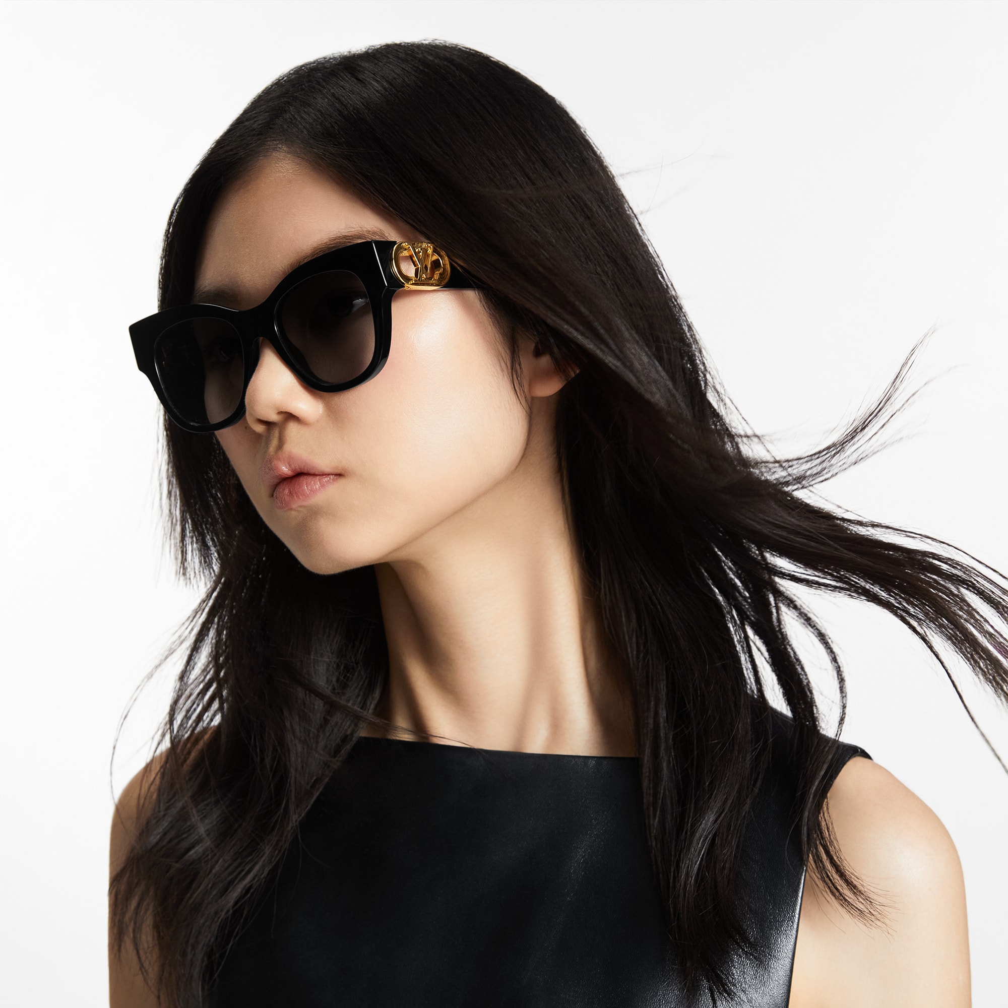 LV Link PM Sonnenbrille in Cat Eye Design S00 Damen Accessoires Sonnenbrillen | LOUIS VUITTON (Zoom)