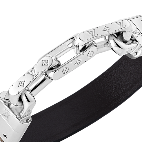 LV Links Armband Monogram Canvas Herren Modeschmuck Armbänder | LOUIS VUITTON (Zoom)