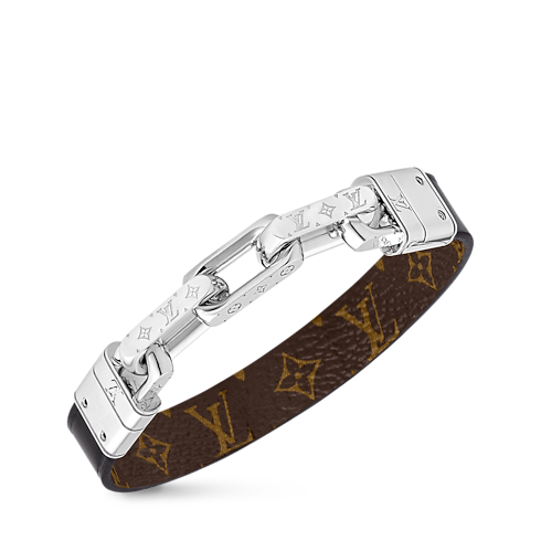 LV Links Armband Monogram Canvas Herren Modeschmuck Armbänder | LOUIS VUITTON (Zoom)