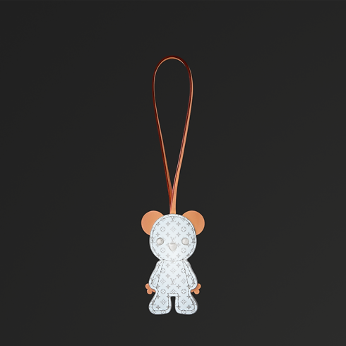 LV Louis Bear Anhänger S00 Herren Accessoires Schlüsselanhänger und Taschenschmuck | LOUIS VUITTON (Zoom)