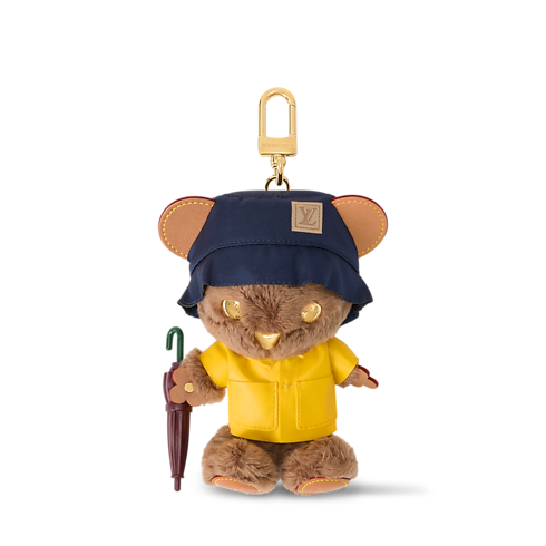 LV Louis Bear Rain Taschenschmuck front view