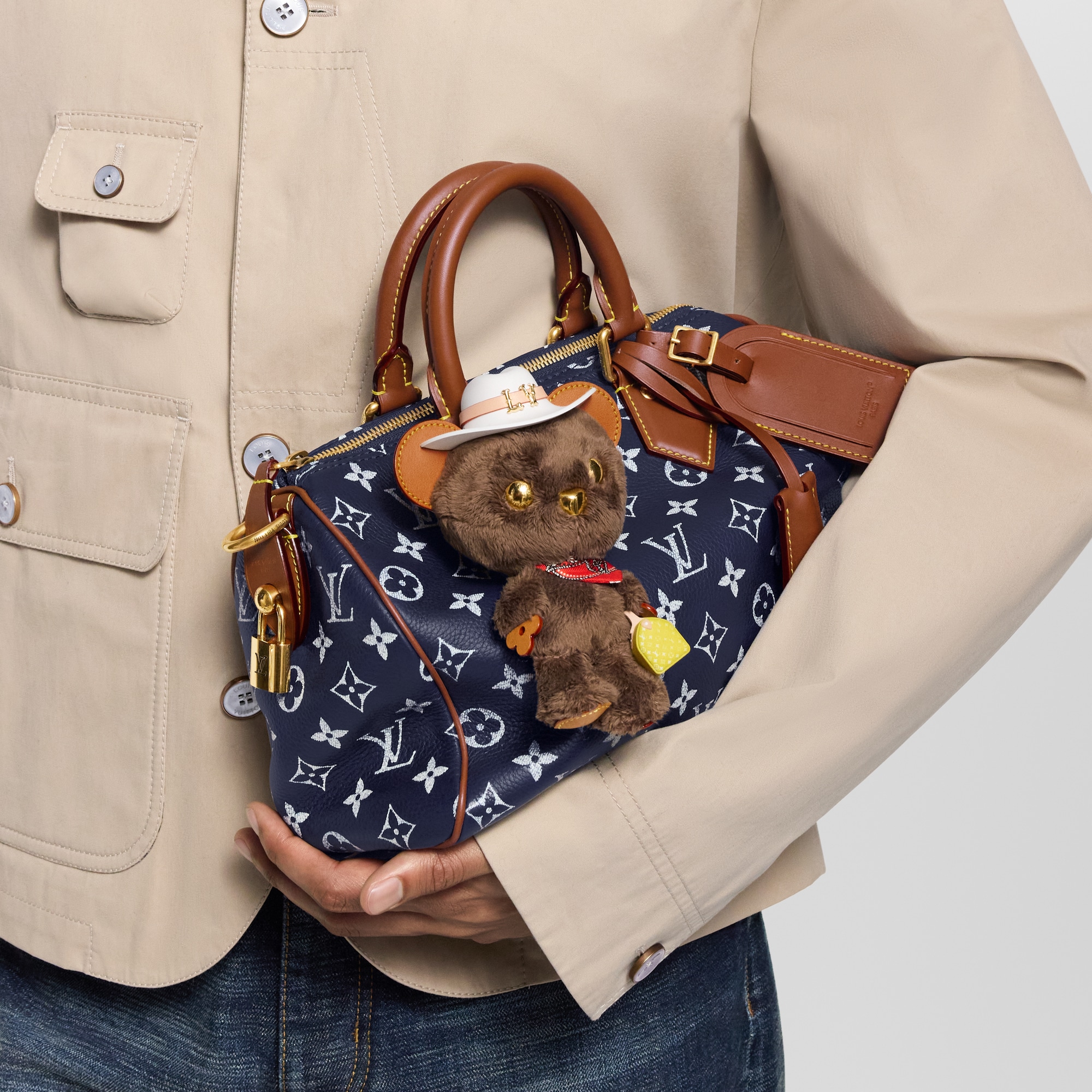 LV Louis Bear Taschenschmuck S00 Herren Accessoires Schlüsselanhänger und Taschenschmuck | LOUIS VUITTON (Zoom)