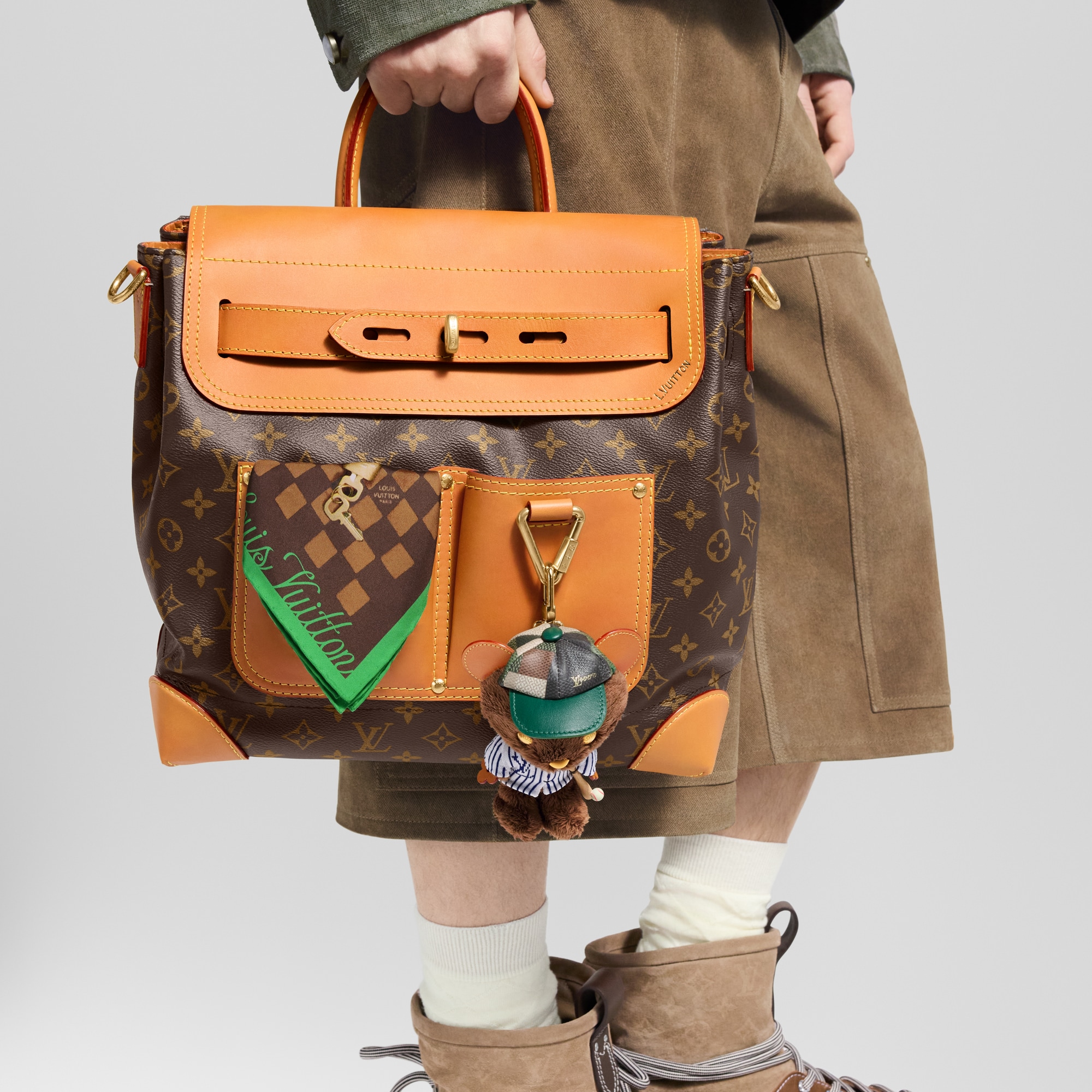 LV Louis Bear Taschenschmuck S00 Herren Accessoires Schlüsselanhänger und Taschenschmuck | LOUIS VUITTON (Zoom)