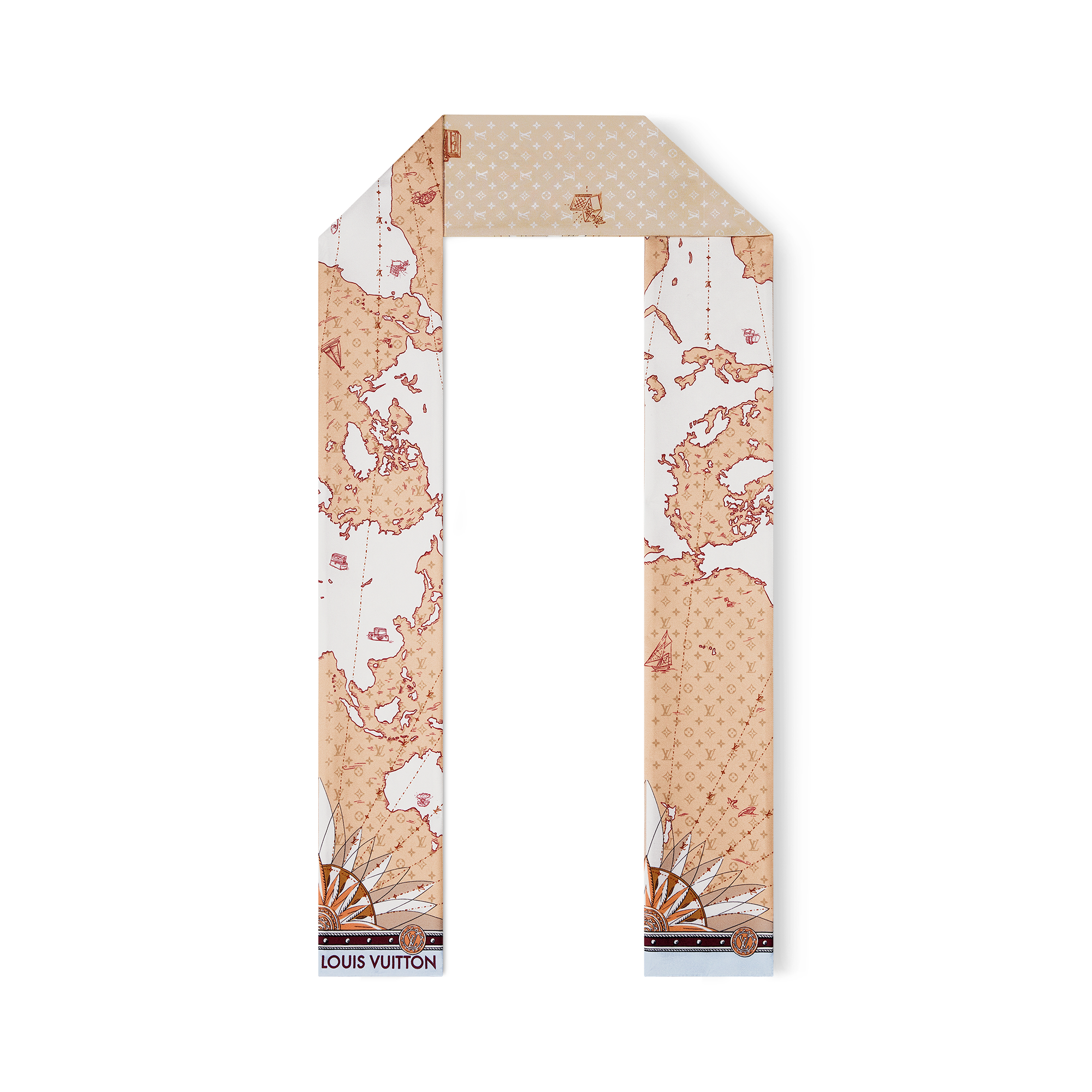 LV Map Bandeau S00 - Accessoires M79531 | LOUIS VUITTON 