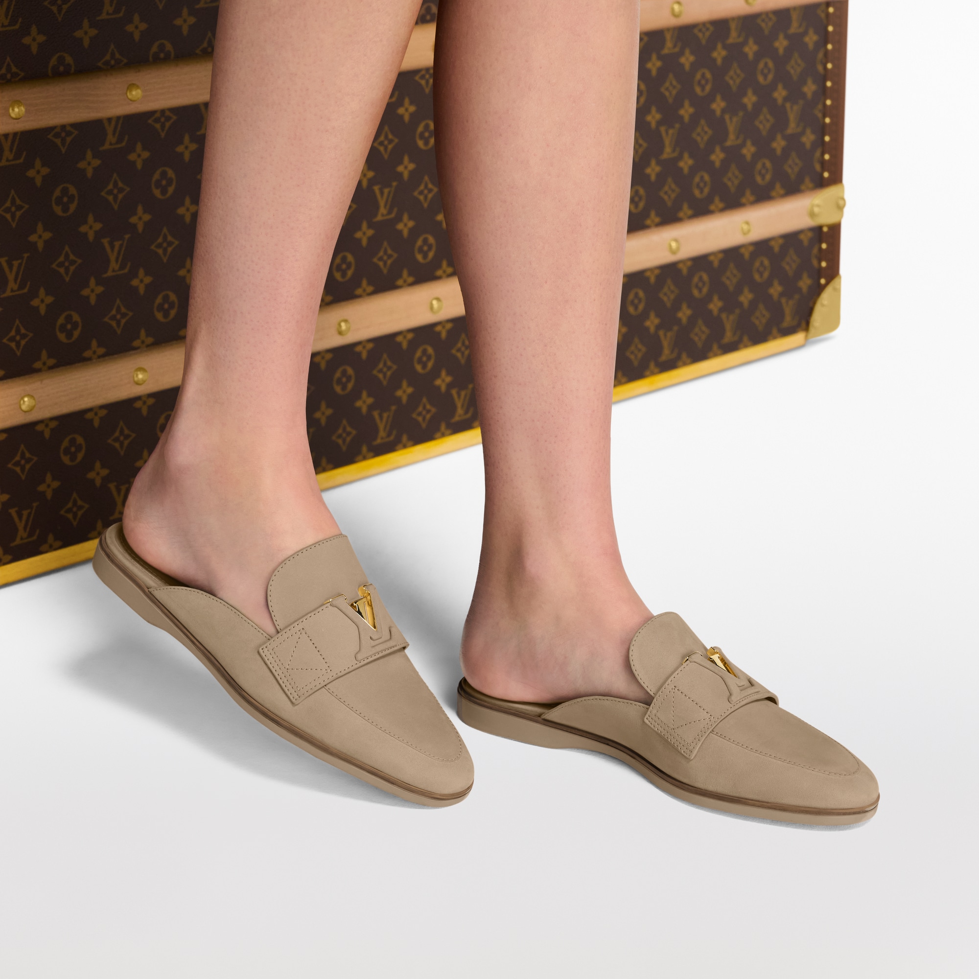 LV Mare Flex Open Back Loafer  Damen Schuhe Loafers und Ballerinas | LOUIS VUITTON (Zoom)