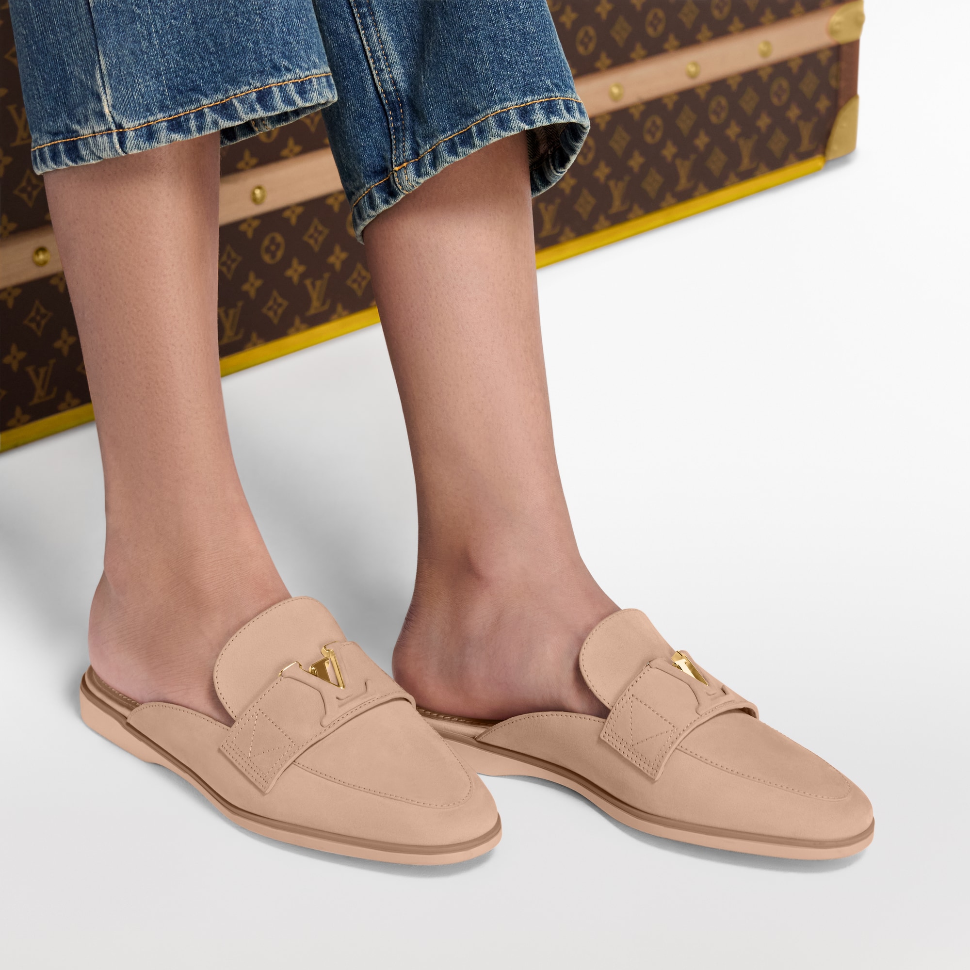 LV Mare Flex Open Back Loafer  Damen Schuhe Loafers und Ballerinas | LOUIS VUITTON (Zoom)