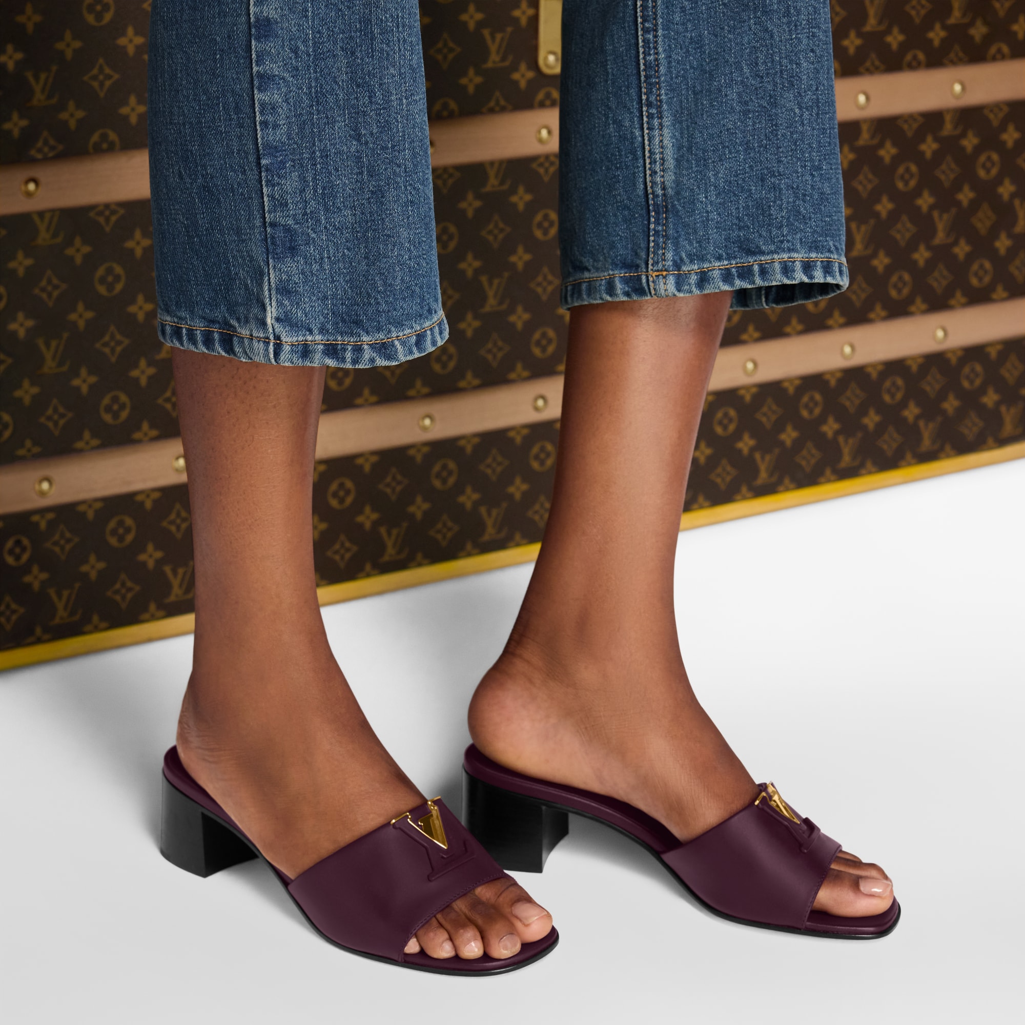 LV Mare Pantolette  Damen Schuhe Alle Schuhe | LOUIS VUITTON (Zoom)