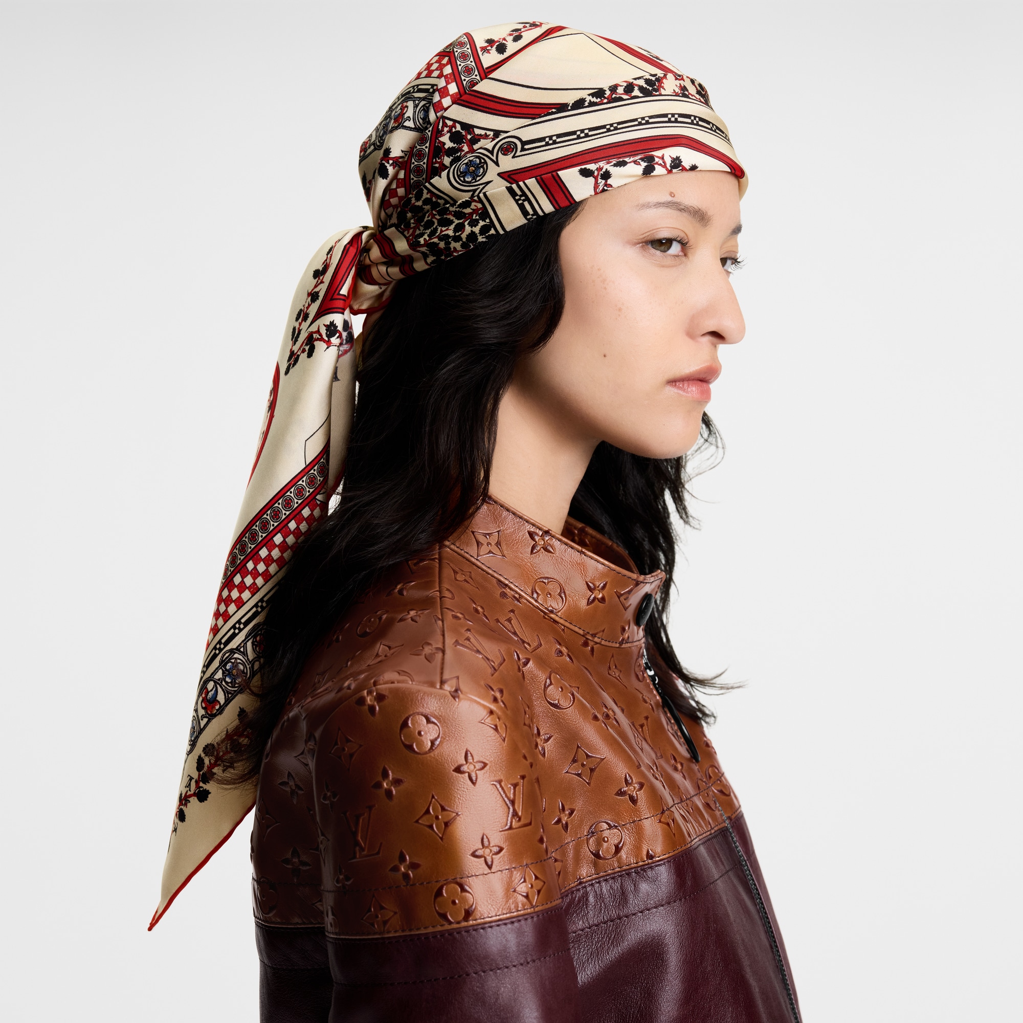 LV Medieval Flowers Carré 90 S00 Damen Accessoires Seidentücher und Bandeaus | LOUIS VUITTON (Zoom)