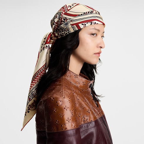 LV Medieval Flowers Carré 90 S00 Damen Accessoires Seidentücher und Bandeaus | LOUIS VUITTON (Zoom)