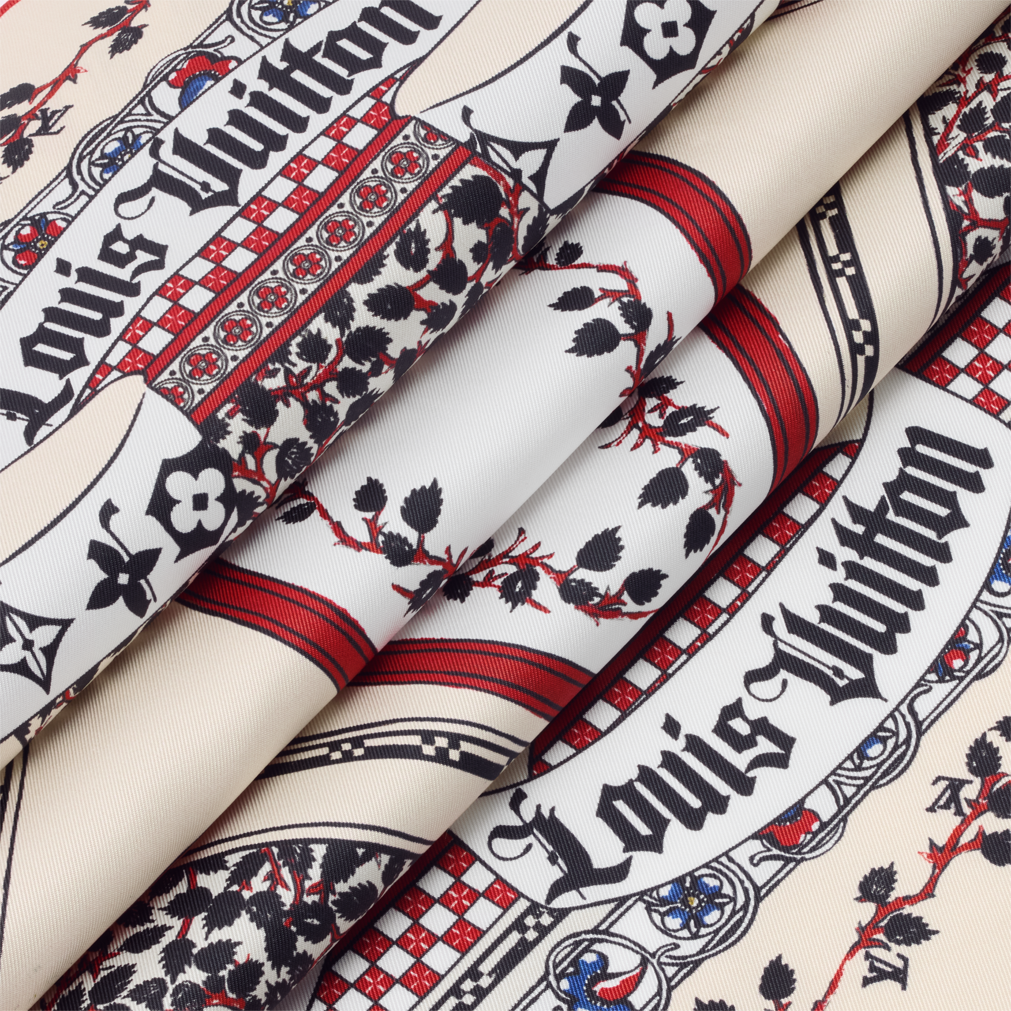 LV Medieval Flowers Carré 90 S00 Damen Accessoires Seidentücher und Bandeaus | LOUIS VUITTON (Zoom)